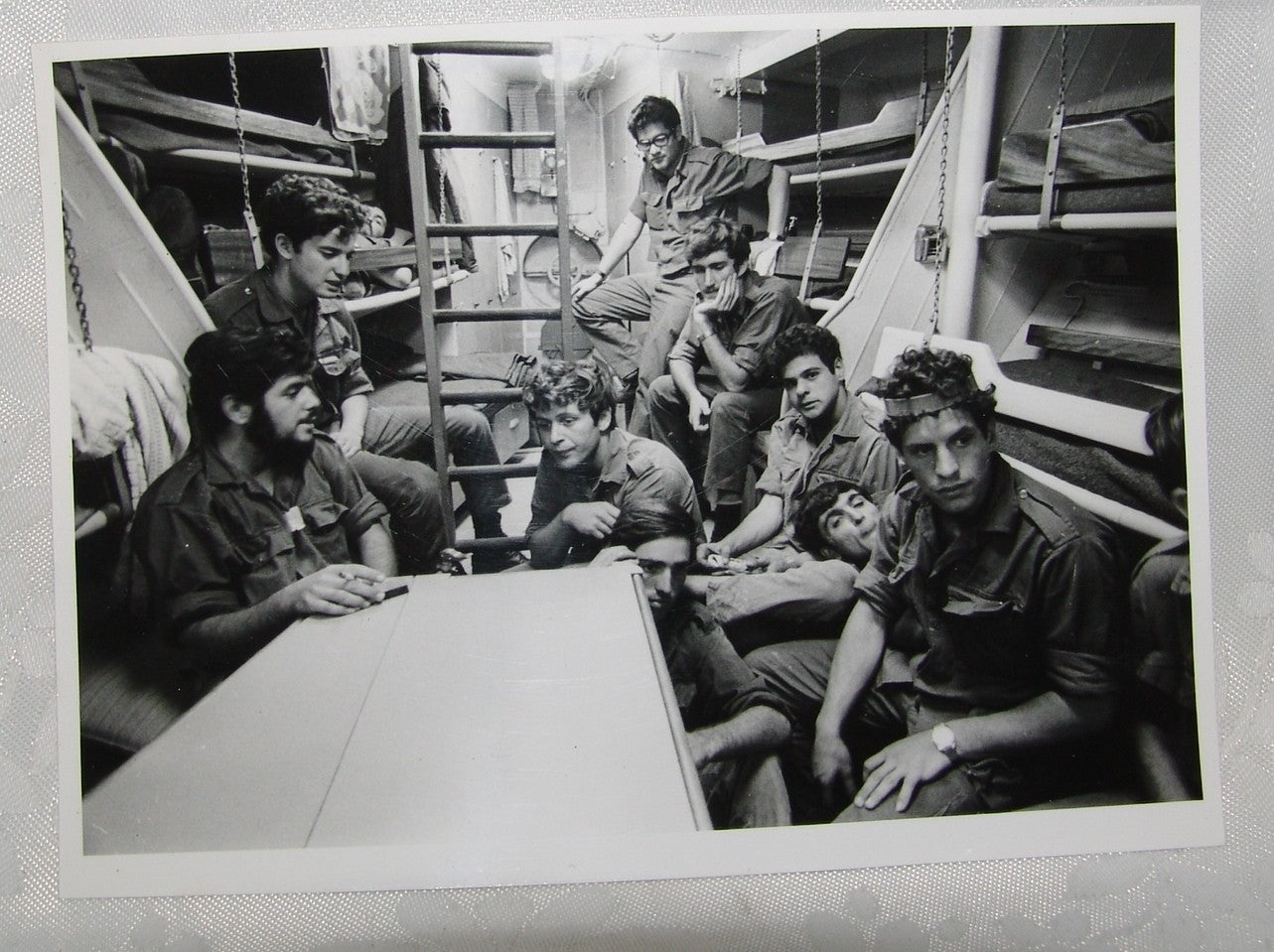 Israel Army Yom Kippur War 1973 Press Photo IDF Military Navy Missile Boat Ship