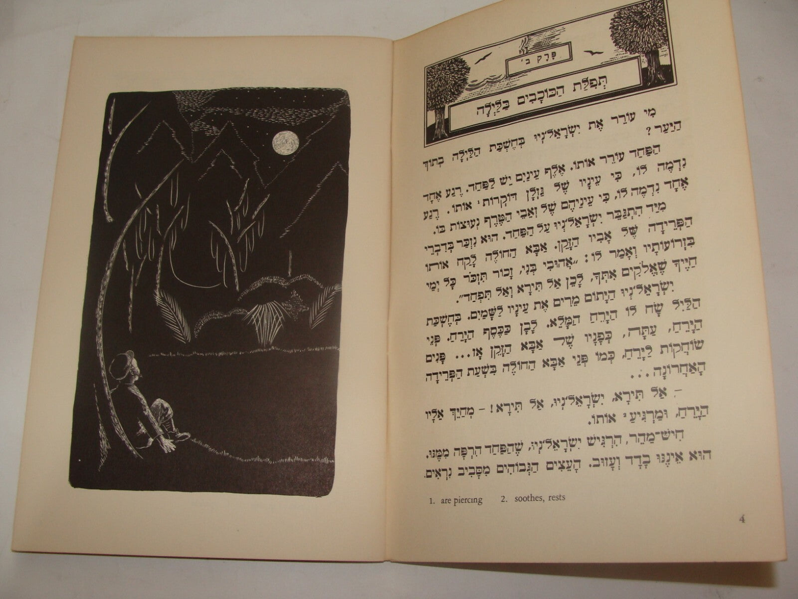 Book Jewish Judaica Rabbi Baal Shem Tov Hebrew Hassidic Stories Art NY 1955
