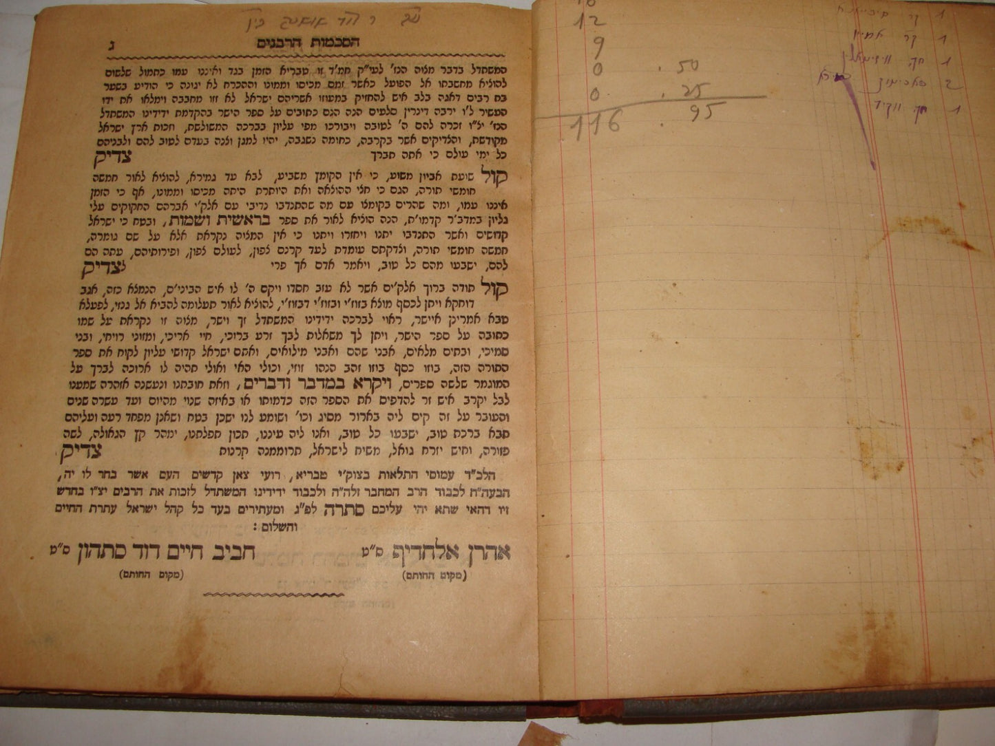 Book Jewish Judaica 1900 Morocco Rabbi Birdugo מי מנוחות Jerusalem Hebrew