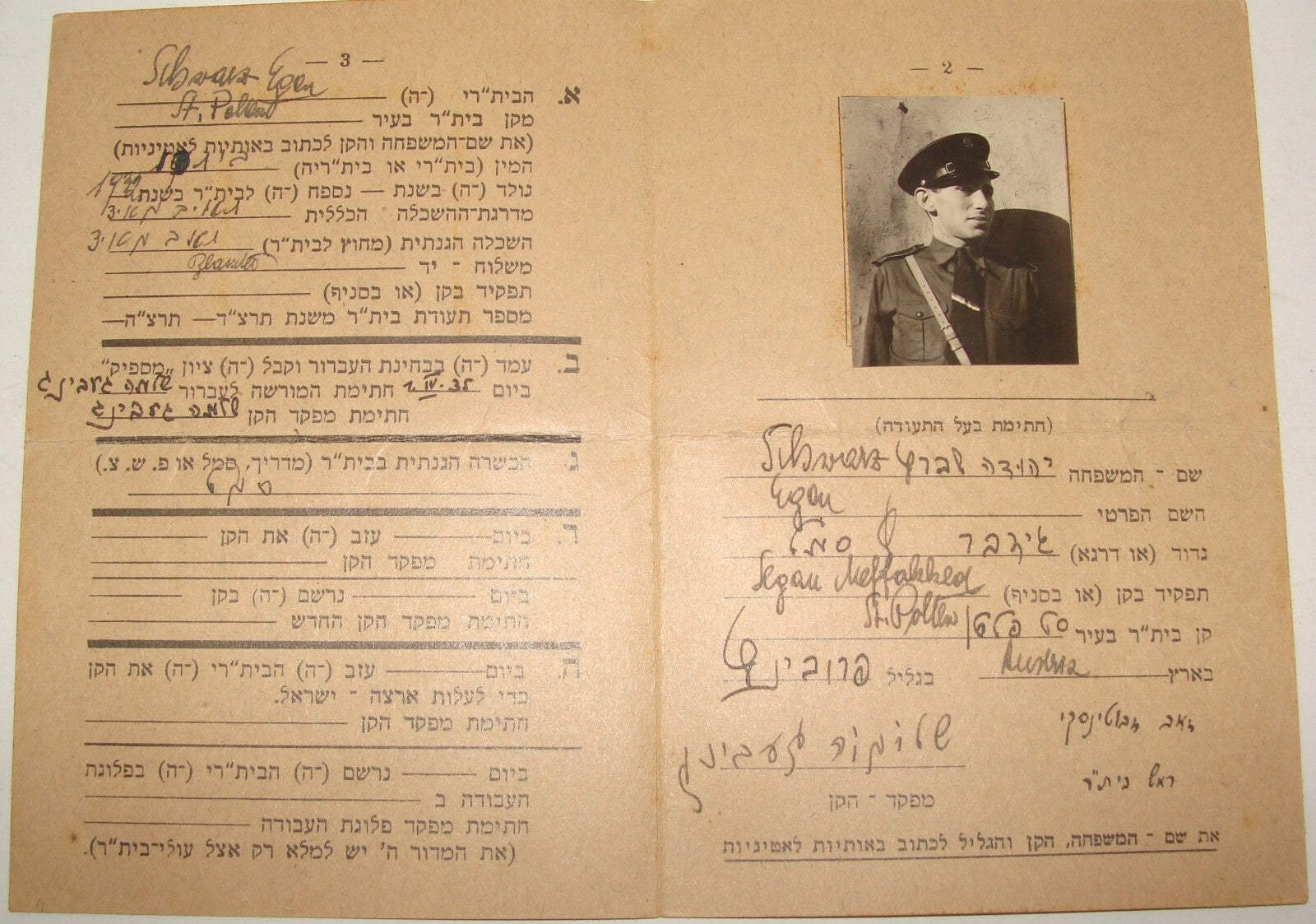 Pol Stamp Jewish Judaica 1936 Betar Beitar Zionist Certificate Austria