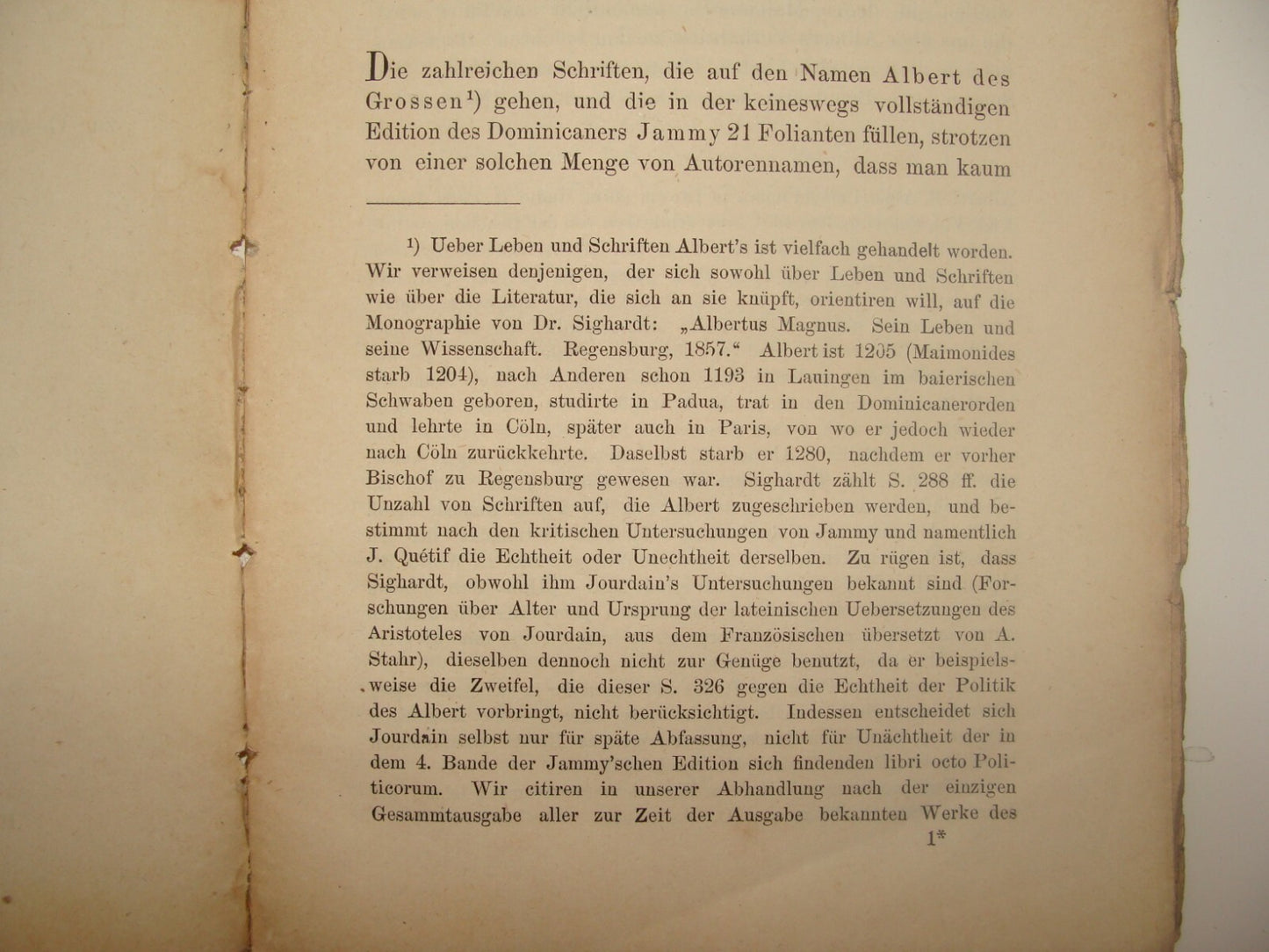 Germany Jewish Judaica Antique 1876 German   Breslau Rabbi MAIMONIDES Philosophy