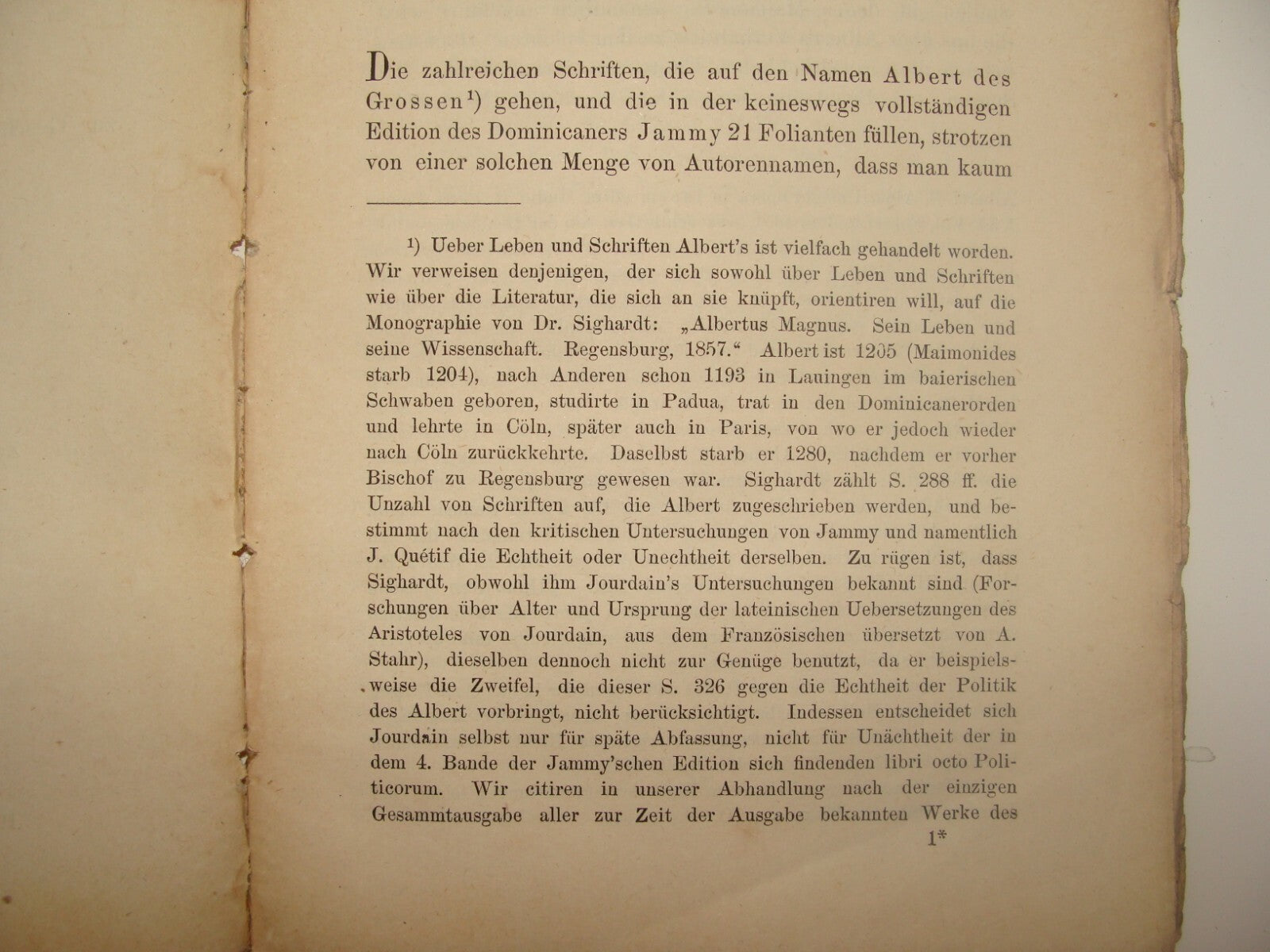 Germany Jewish Judaica Antique 1876 German   Breslau Rabbi MAIMONIDES Philosophy