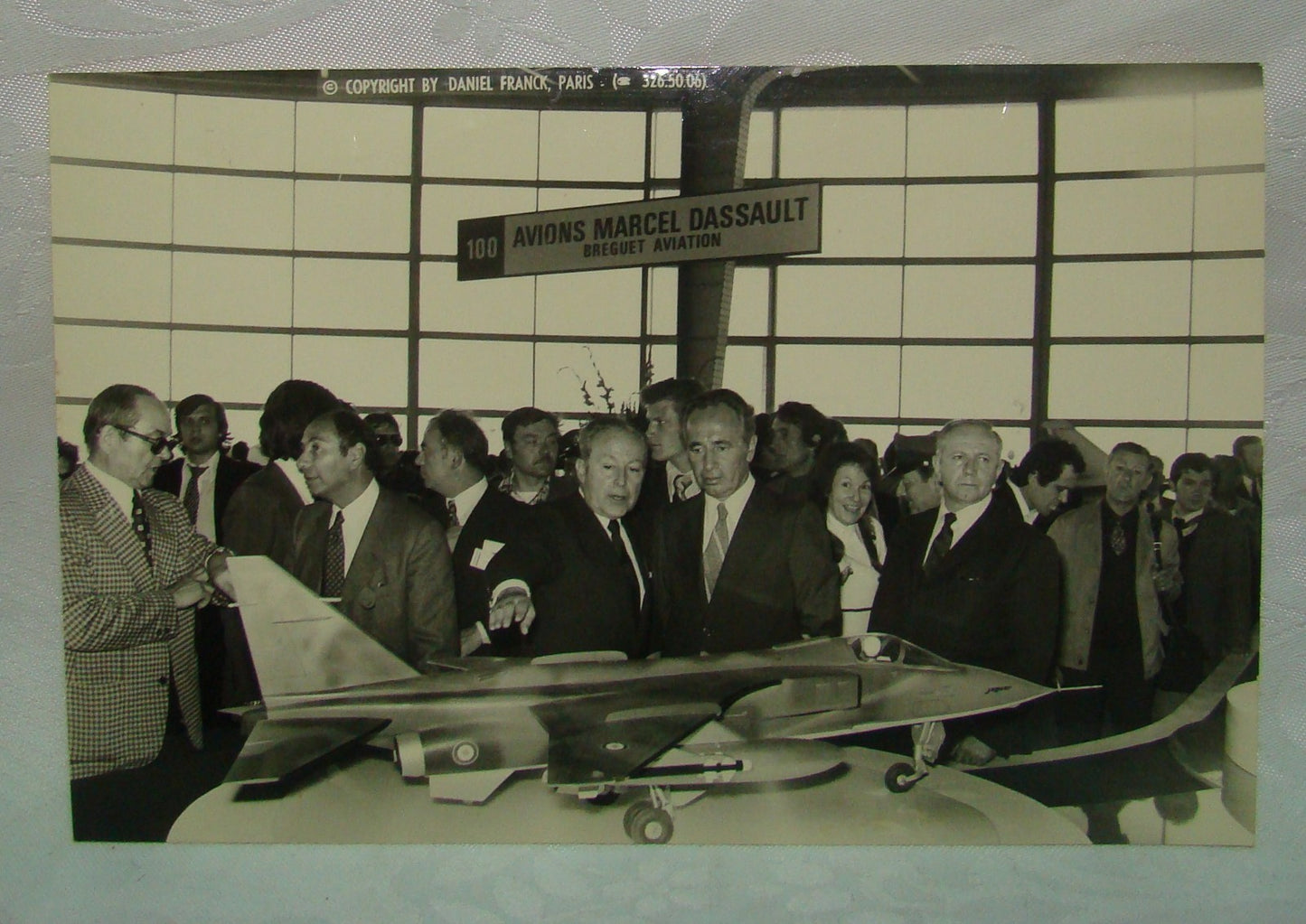 Photo Jewish Israel Minister of Defense Shimon Peres שמעון פרס Original 1975