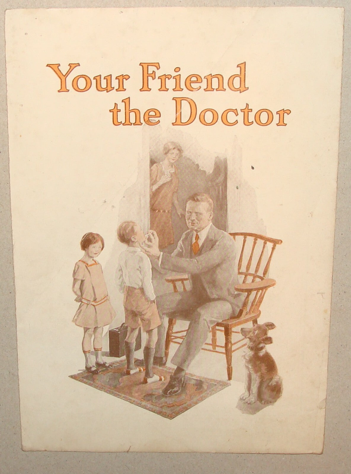 Vtg American United States Doctor Health Medical Metropolitan Insurance Company