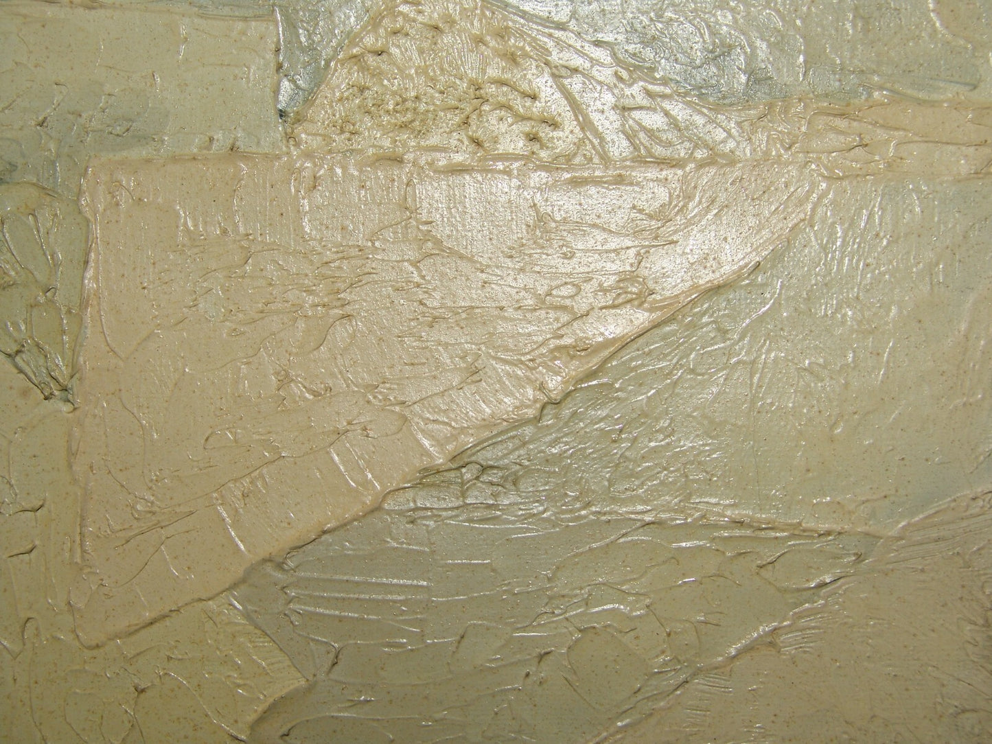 israel israeli art Sioma Baram abstract oil painting signed France Paris 1958