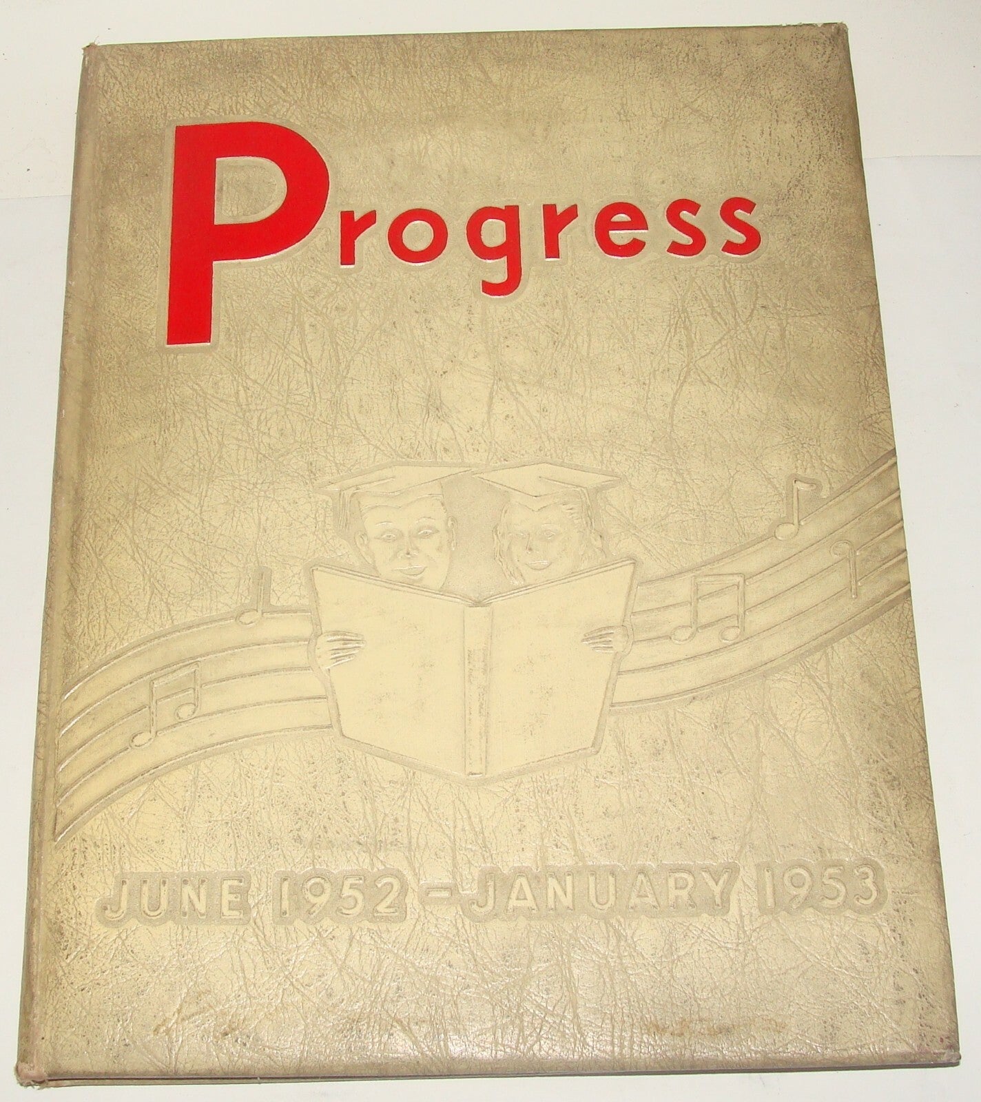 Jewish Judaica 1953 Progress Von Steuben High School Chicago Yearbook Hebrew