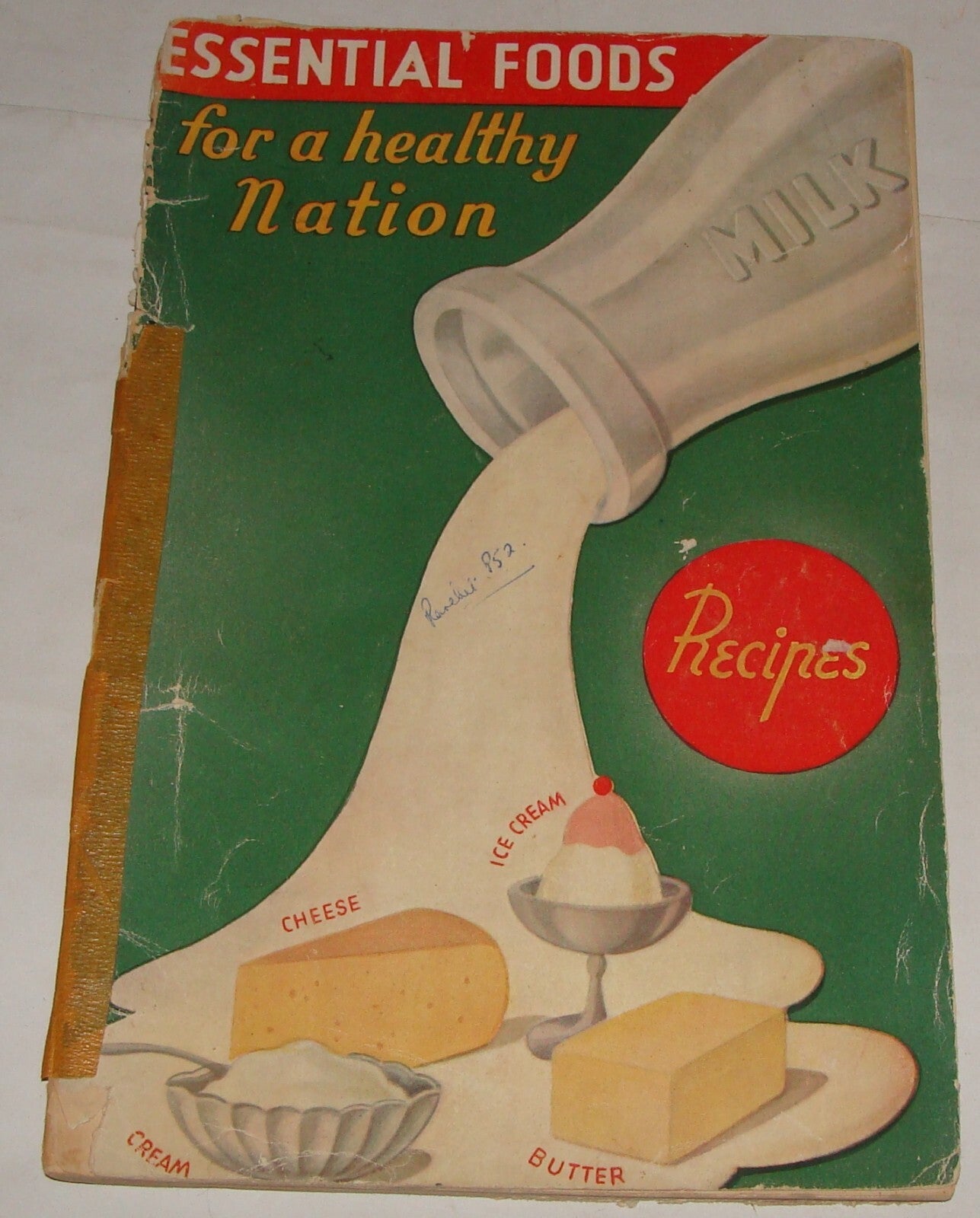 RARE 194? South Africa Pretoria Recipe Book Dairy Cheese Food Industry Recipes