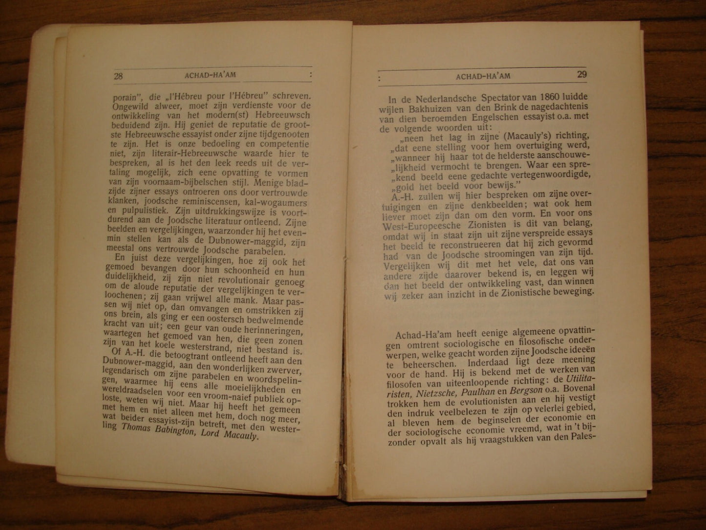 Jewish Judaica 1915 Zionist Student Yearbook Holland Netherlands Dutch Zionism