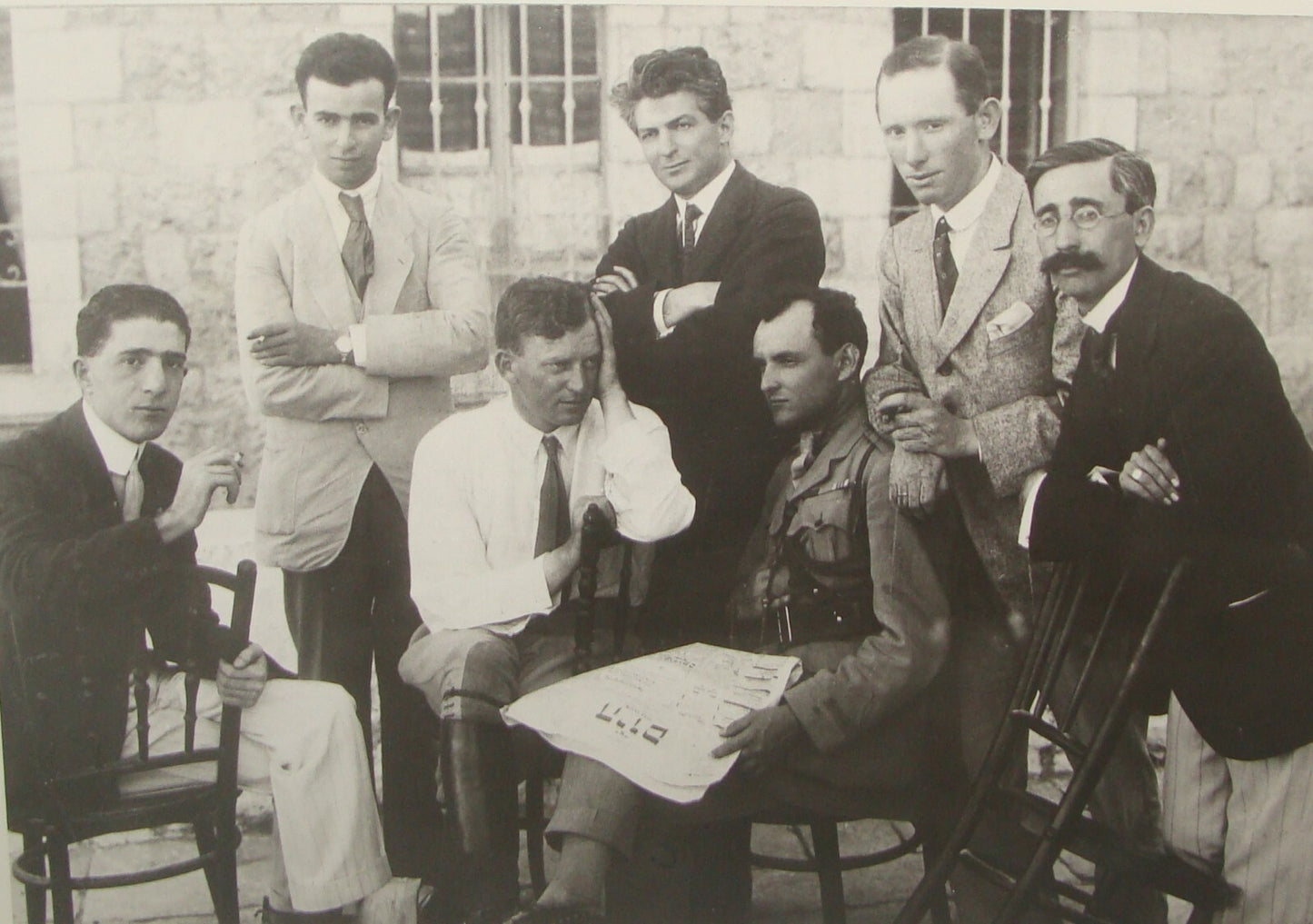 Photo Print, 1920 Palestine Israel Jerusalem ITAMAR BEN AVI Zionist +Negative