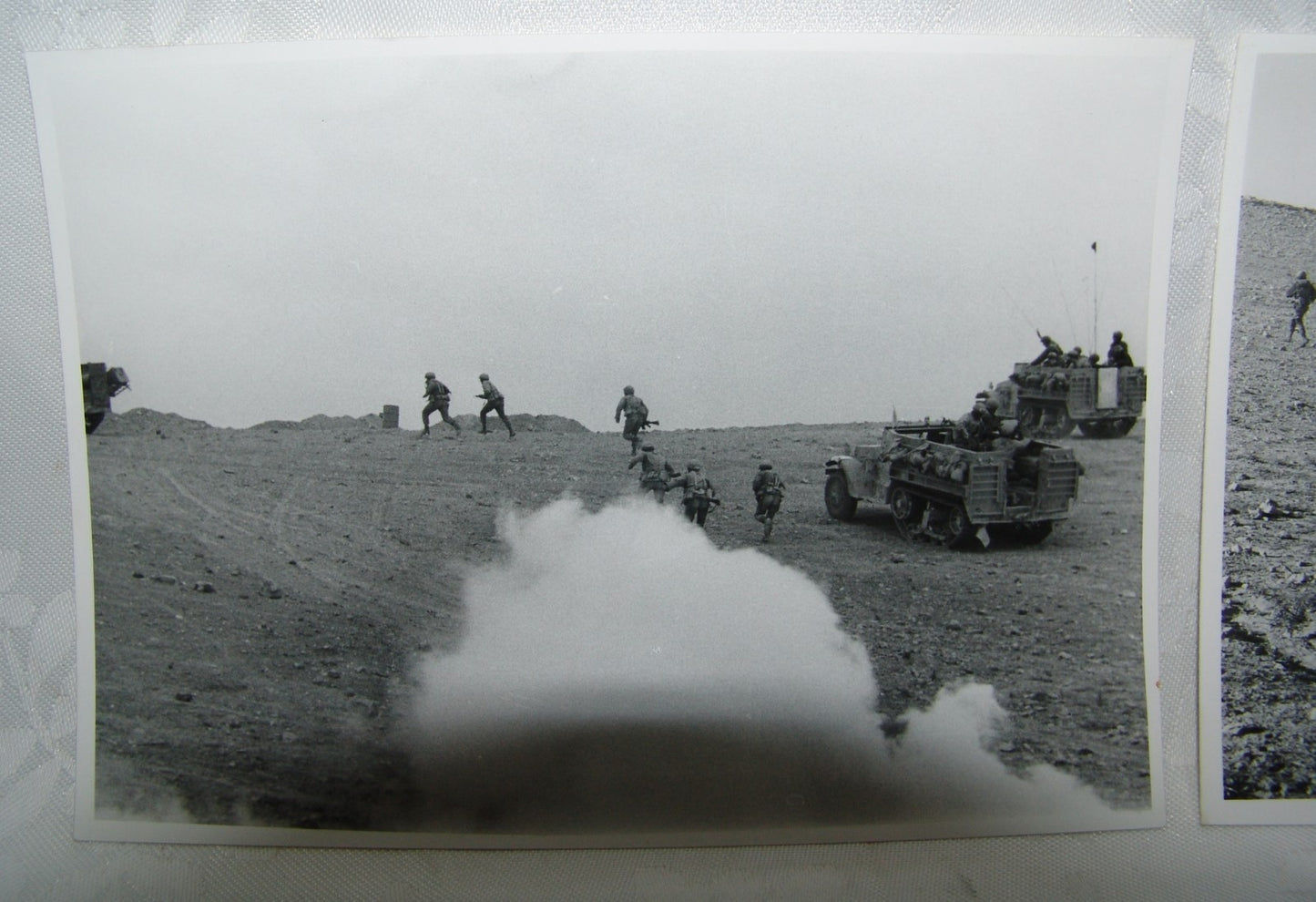 Israel Army 1973 Military IDF Yom Kippur War Press Photo Soldiers Battle