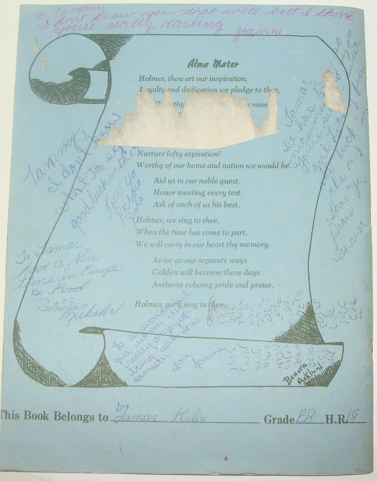 Oliver Wendell Holmes Junior High School The Gavel 1967 Yearbook Hebrew Jewish