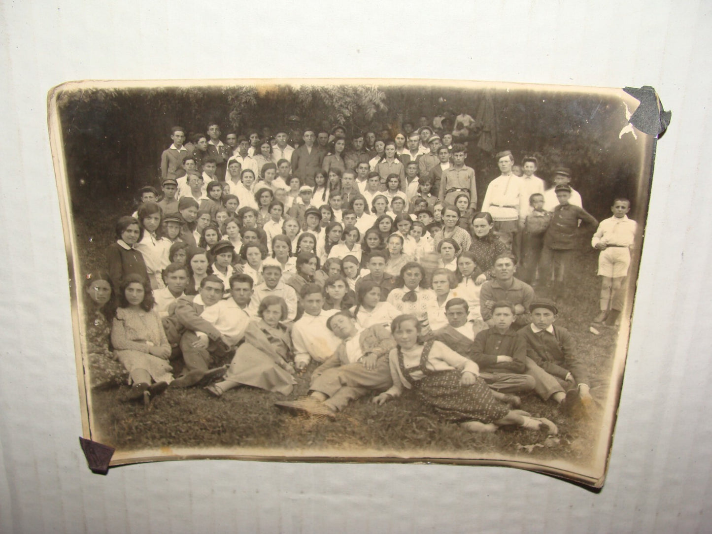 Photo Jewish Letter Judaica 1934 Romania Moldova Bucharest Kishinev Zionist