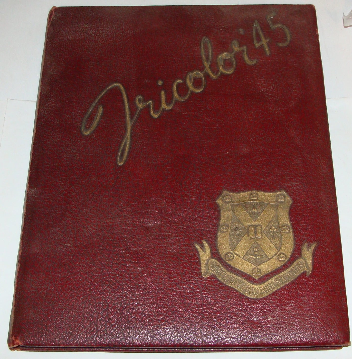 Kingston Canada Tricolor '45 Book 1945 Queen's University Alma Mater Society