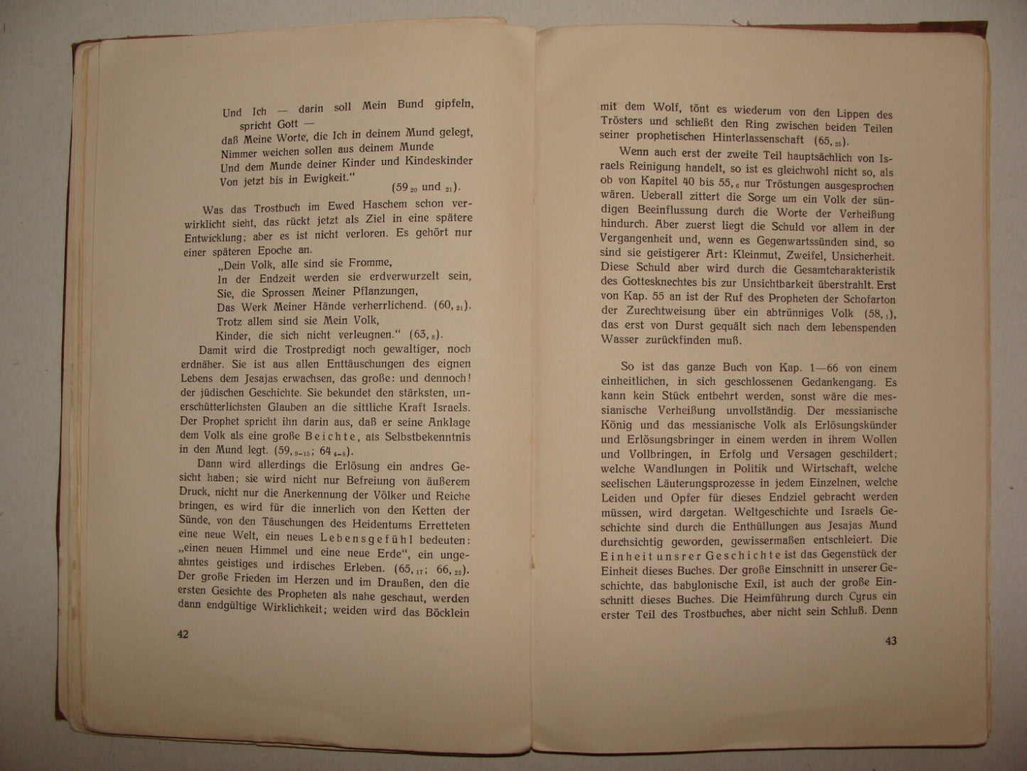 Germany Book Jewish Judaica Rabbi Joseph Carlebach Grossen Propheten German 1932