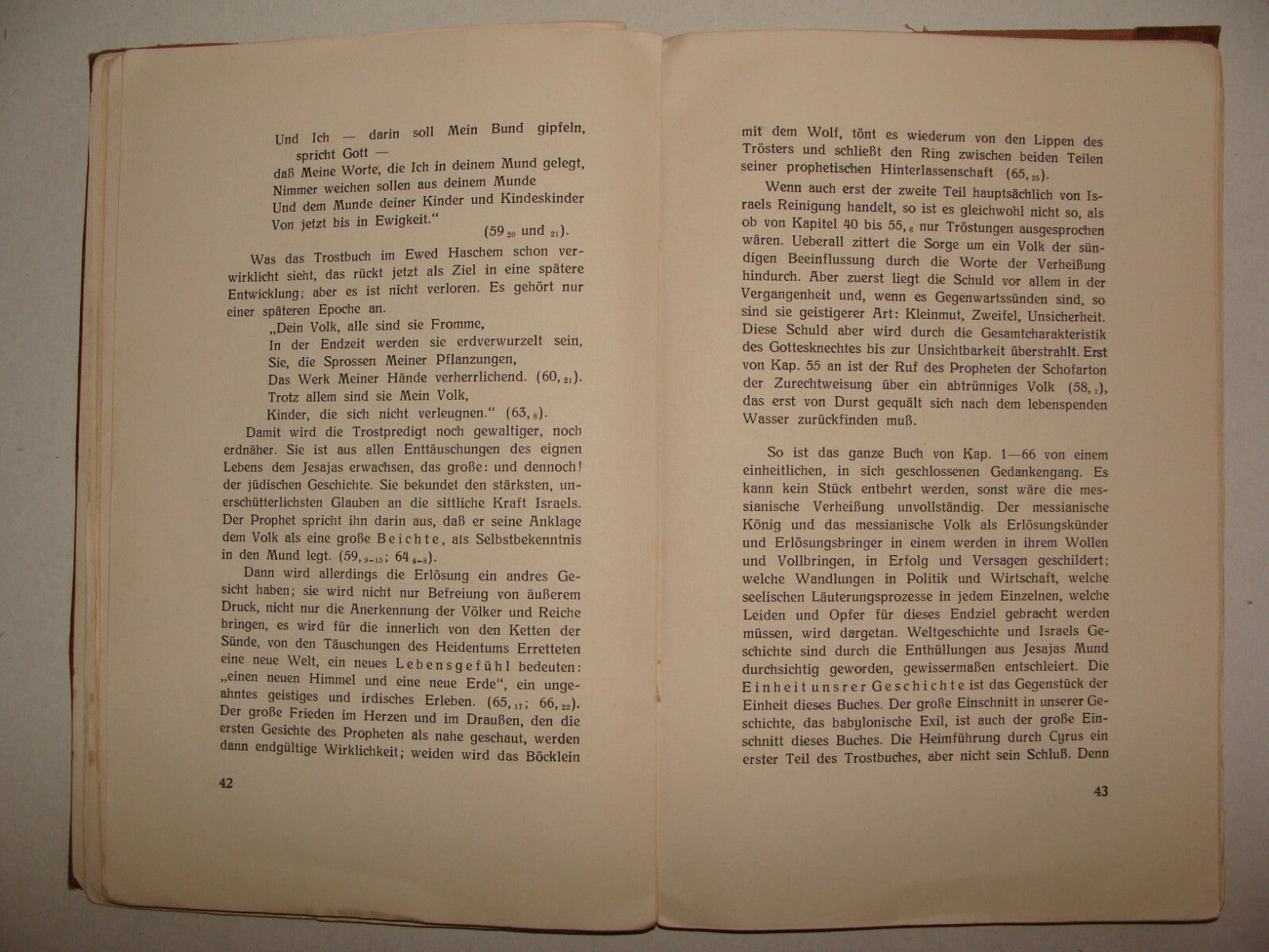 Germany Book Jewish Judaica Rabbi Joseph Carlebach Grossen Propheten German 1932