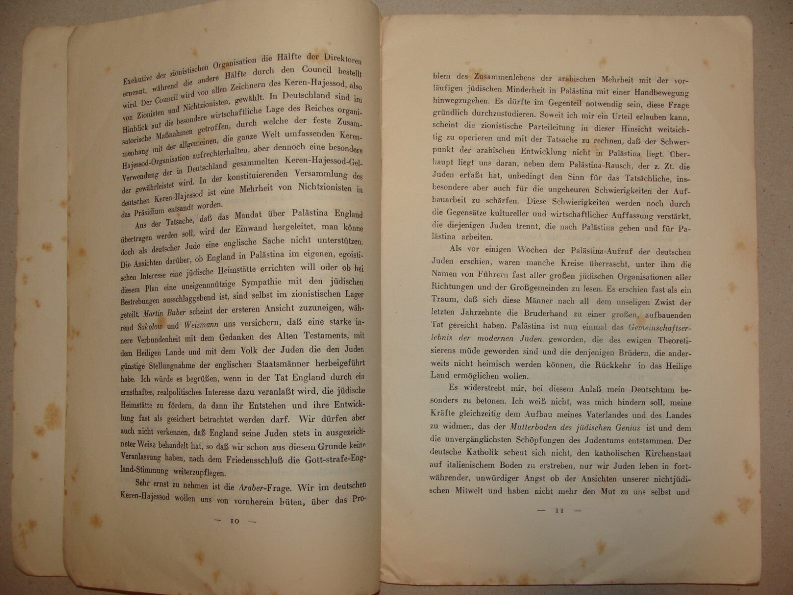 $ Germany Book Jewish 1922 German   Palestine Israel Zionist Keren Hayesod