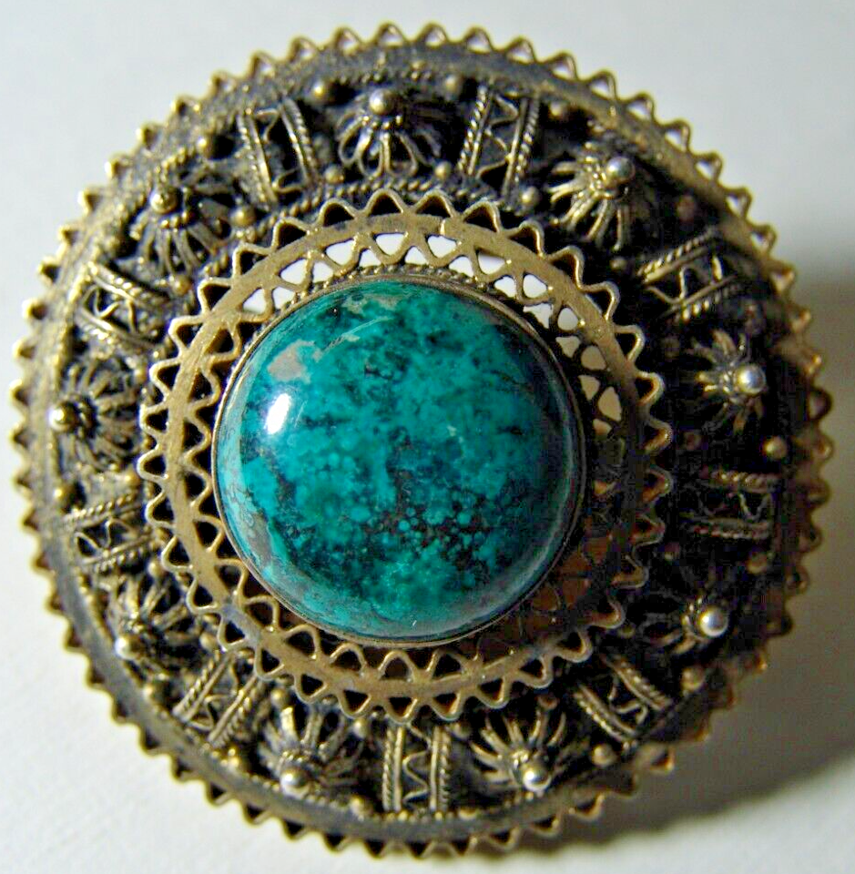 israel israeli jewish judaica silver 925 brooch pendant