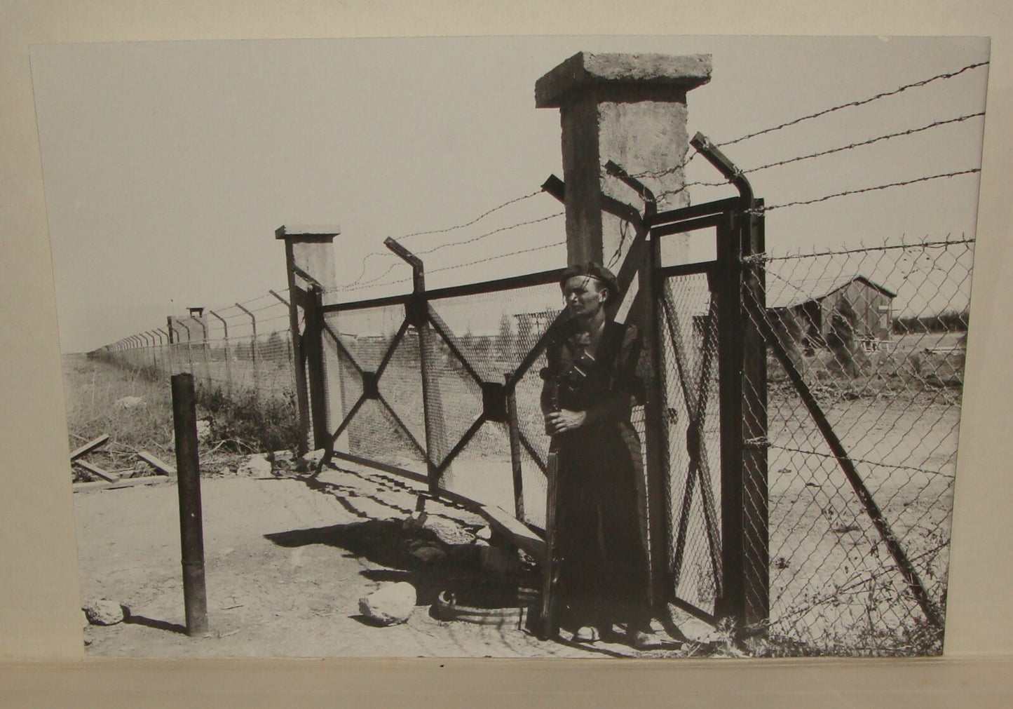 Photo Print, 1939 Palestine Israel NOTRIM Police Kibbutz Shaar HaGolan Kinneret