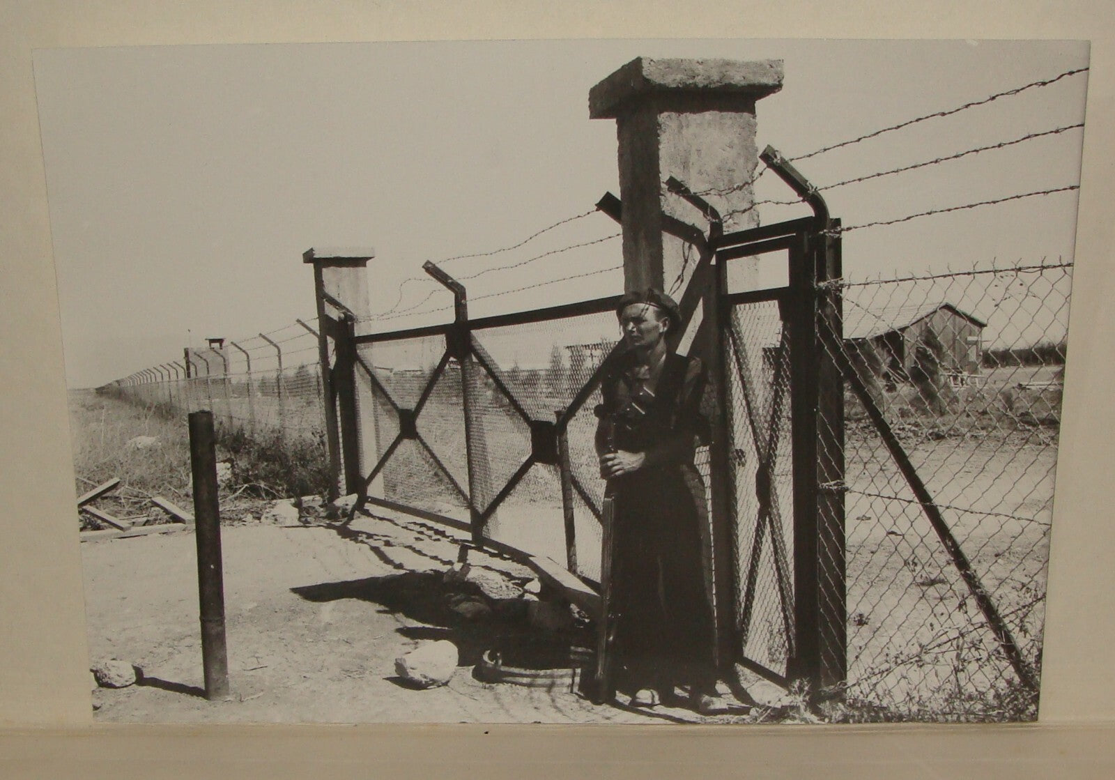 Photo Print, 1939 Palestine Israel NOTRIM Police Kibbutz Shaar HaGolan Kinneret