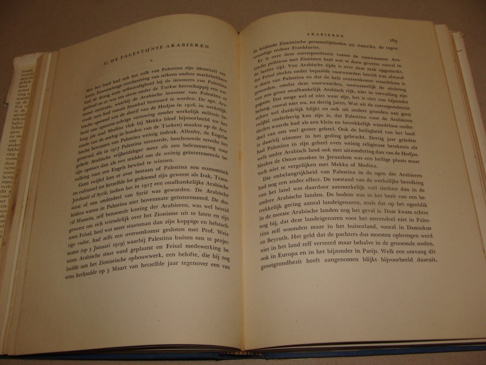 Book Jewish Judaica 1949 ISRAEL Dutch Netherlands Amsterdam Zionism Herzl