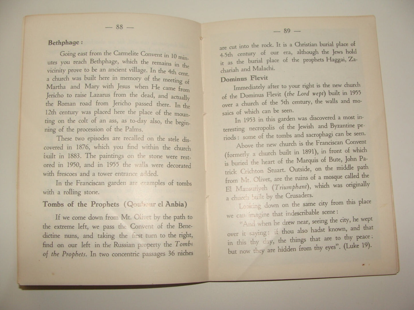 Jewish Judaica 1966 Jerusalem And Its Environs Book Map Photos Eugene Hoade 
