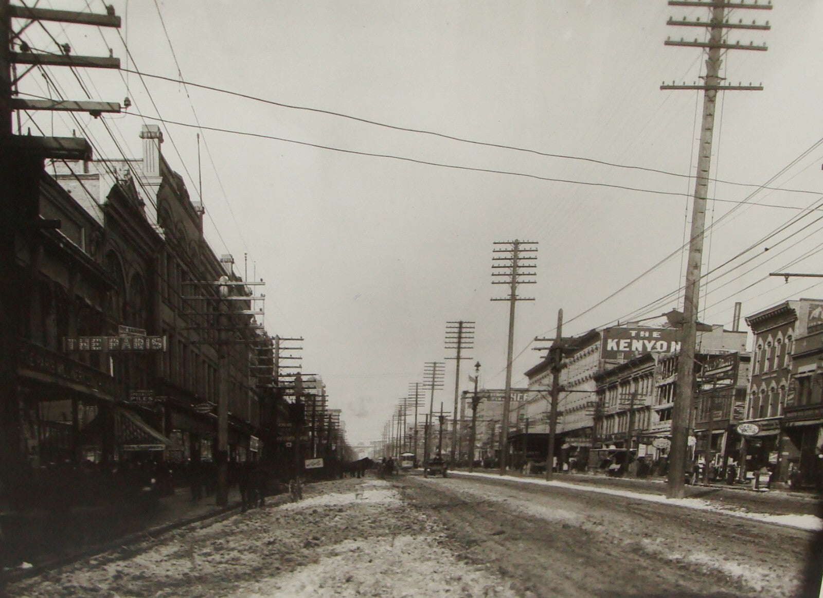 Photo Print 1904 American United States Salt Lake City Utah Street Jewish Store
