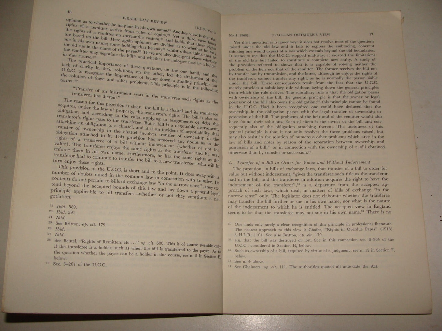 Jewish Judaica 1968 Israel Israeli Supreme Court JUDGE AHARON BARAK Law Review