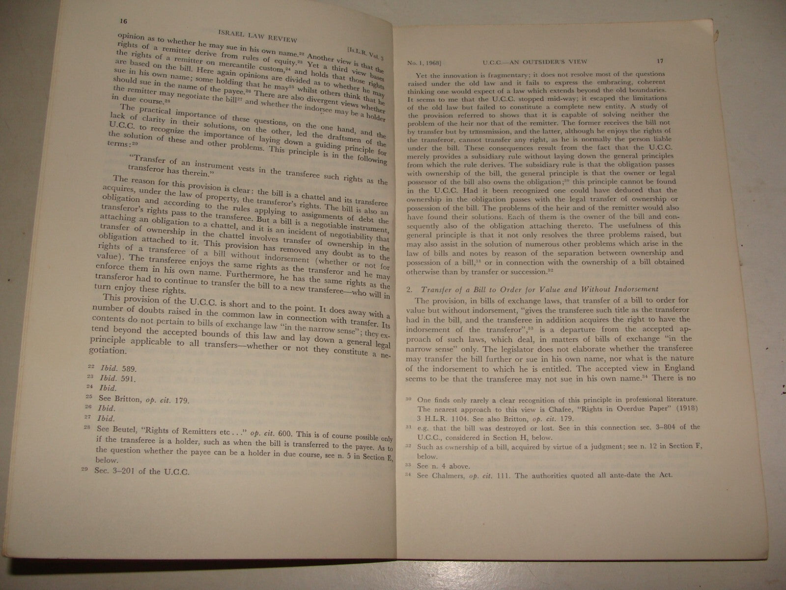 Jewish Judaica 1968 Israel Israeli Supreme Court JUDGE AHARON BARAK Law Review