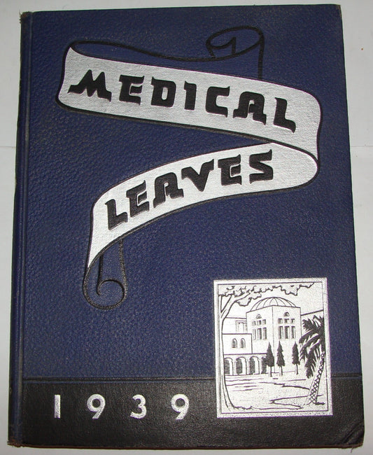$ Jewish Judaica 1939 MEDICAL LEAVES American Hebrew Hospital Jerusalem