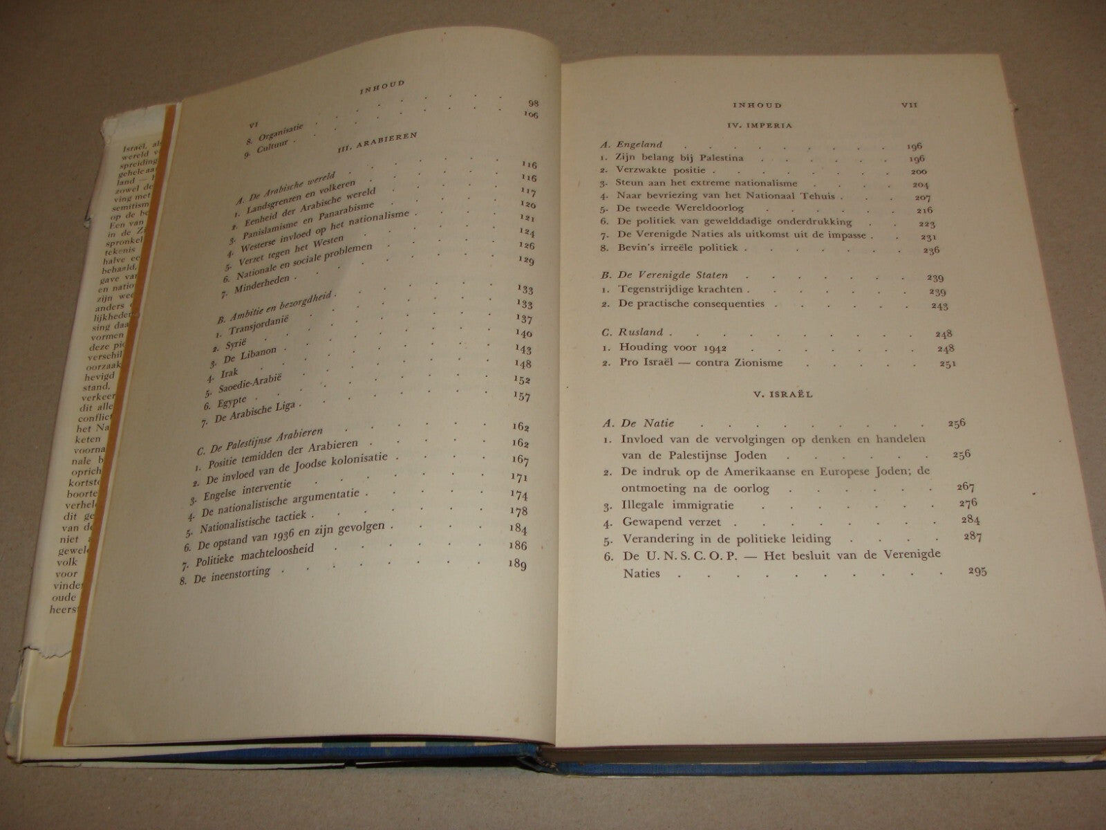 Book Jewish Judaica 1949 ISRAEL Dutch Netherlands Amsterdam Zionism Herzl