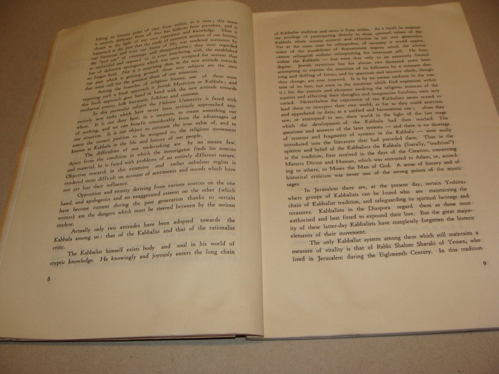 Bulletin Palestine Jewish Judaica 1938 Israel Jerusalem Hebrew University