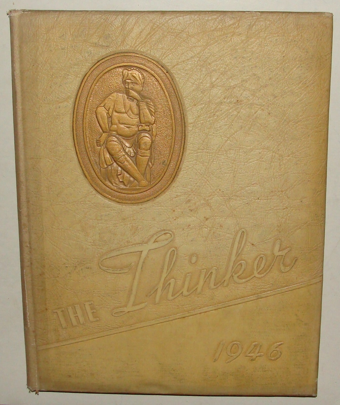 1946 The Thinker Yearbook Haverhill High School Massachusetts United States USA