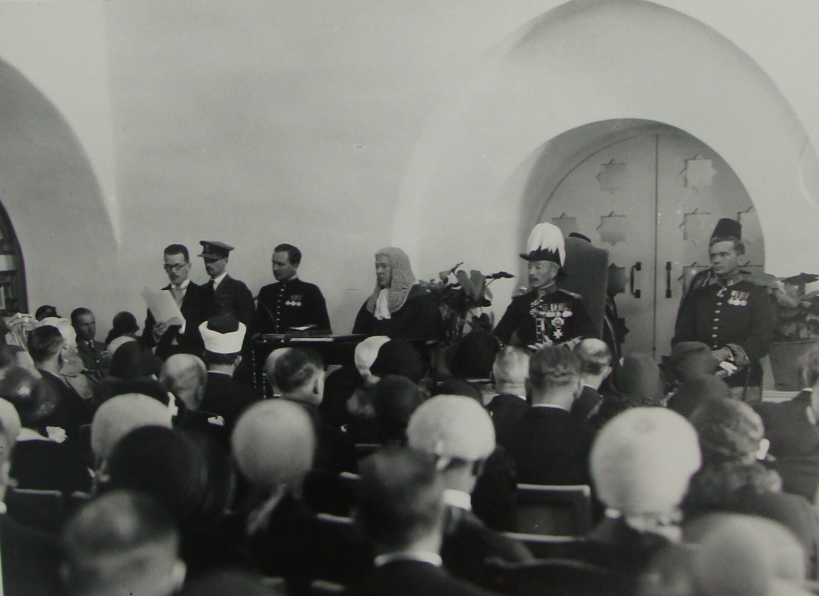 Photo Print, 1931 Palestine Israel High Commissioner Sir Arthur Wauchope Oath