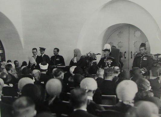 Photo Print, 1931 Palestine Israel High Commissioner Sir Arthur Wauchope Oath
