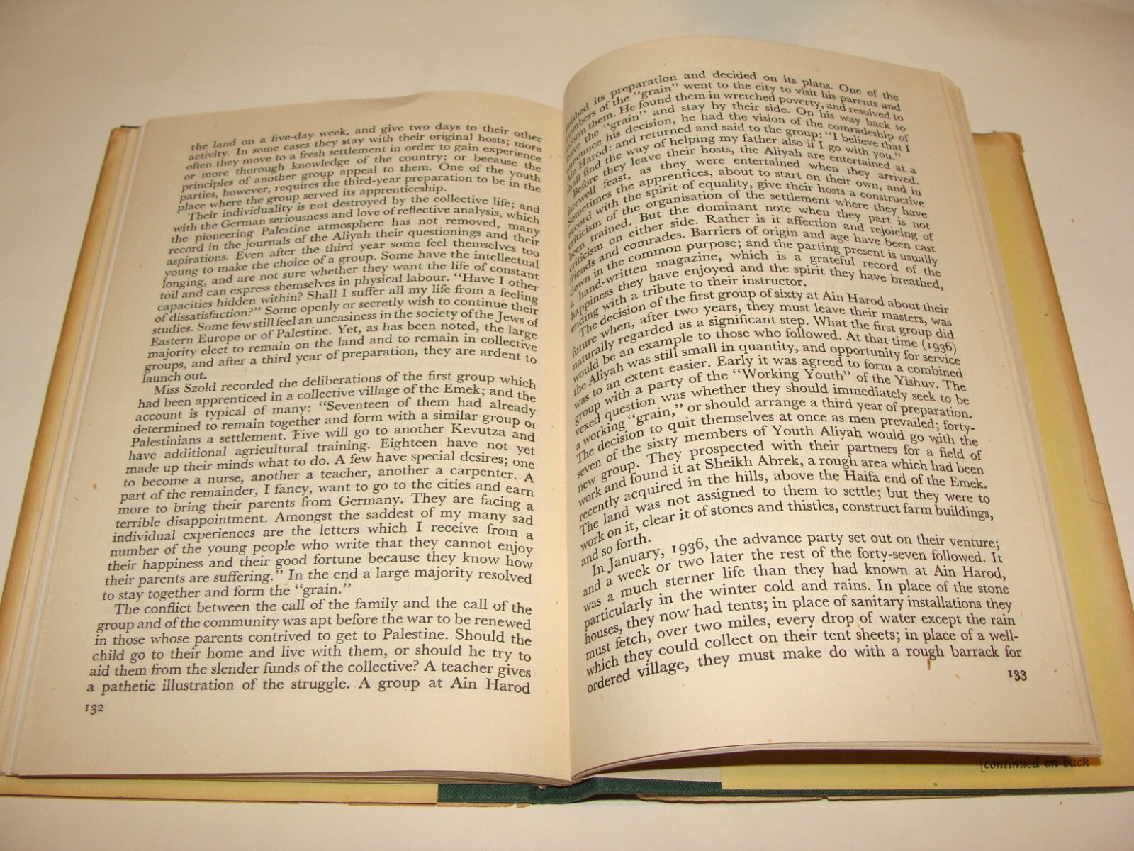 Book Jewish Judaica 1946 UK England London Youth Comes Home Zionist Aliyah