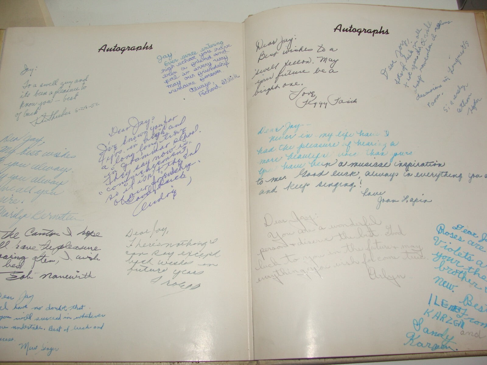 Jewish Judaica 1953 Progress Von Steuben High School Chicago Yearbook Hebrew