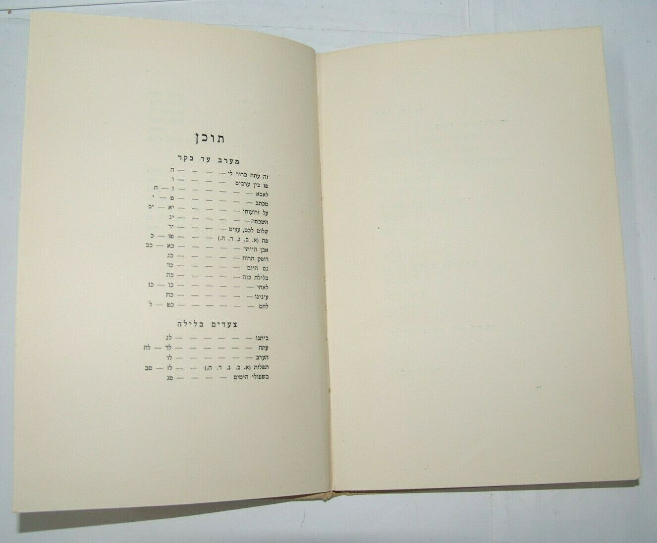 Book Jewish Judaica palestine Eretz Israel poem צעדים בלילה ב מרדכי 1939 תרצ"ט