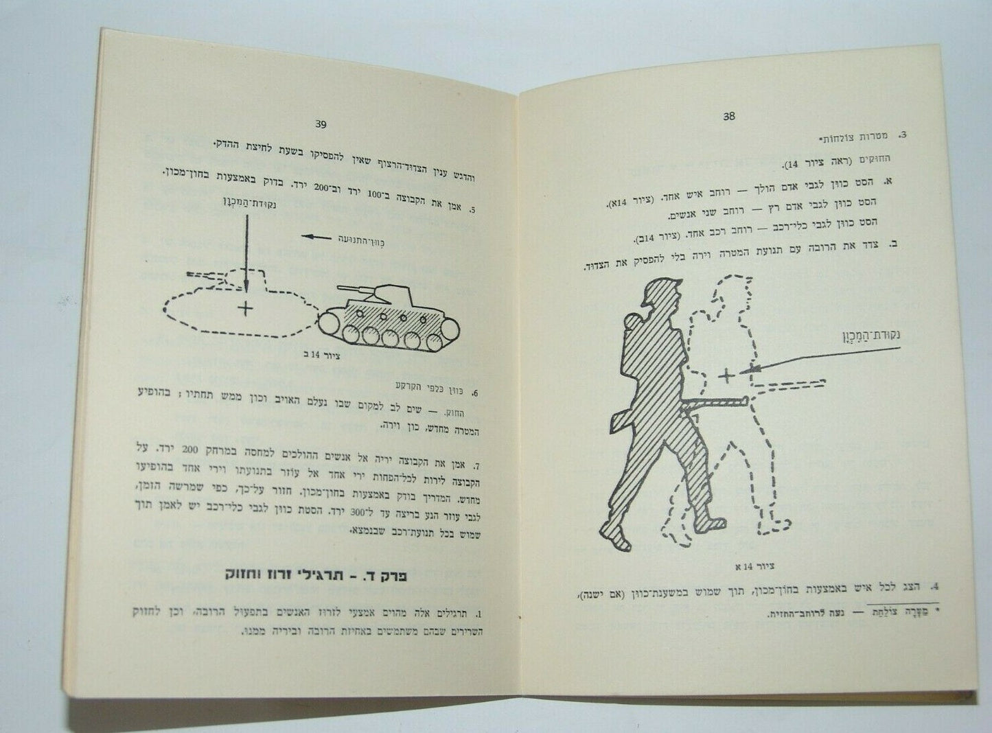 Book Jewish Judaica palestine Eretz Israel NOTRIM Police Rifle guide 1942 הרובה