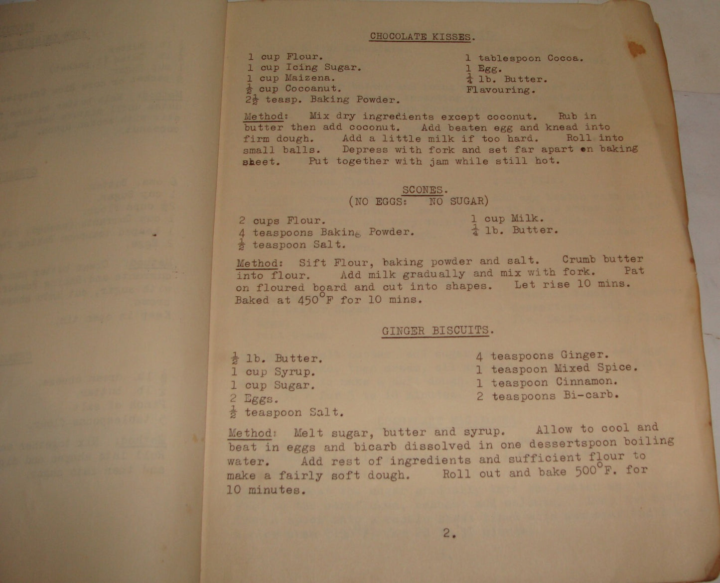 Book Jewish Judaica RARE South Africa CLARA PATLEY NURSEY SCHOOL Recipe