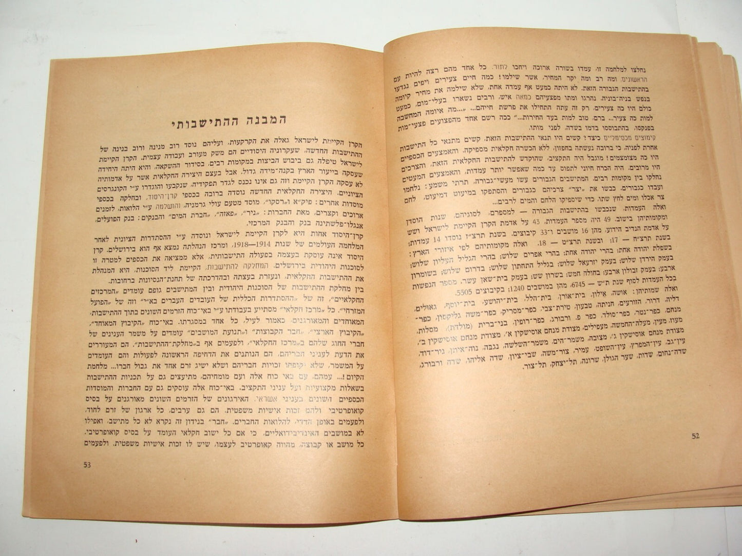 Booklet Palestine Jewish 1942 Israel Israeli Hebrew Zionist JNF KKL Agriculture