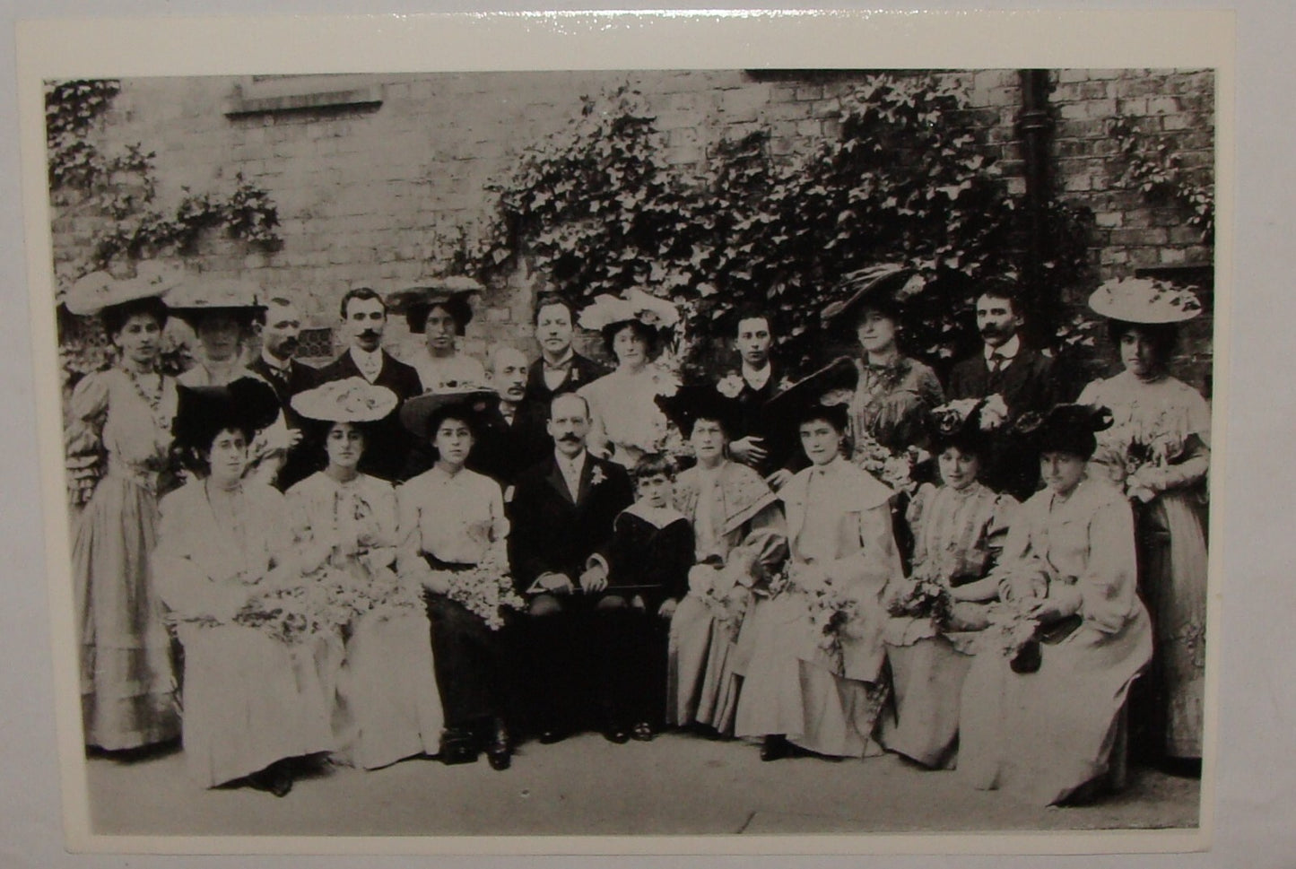 Photo Print Jewish Ad , Judaica 1900s UK England Britain Hampstead Synagogue