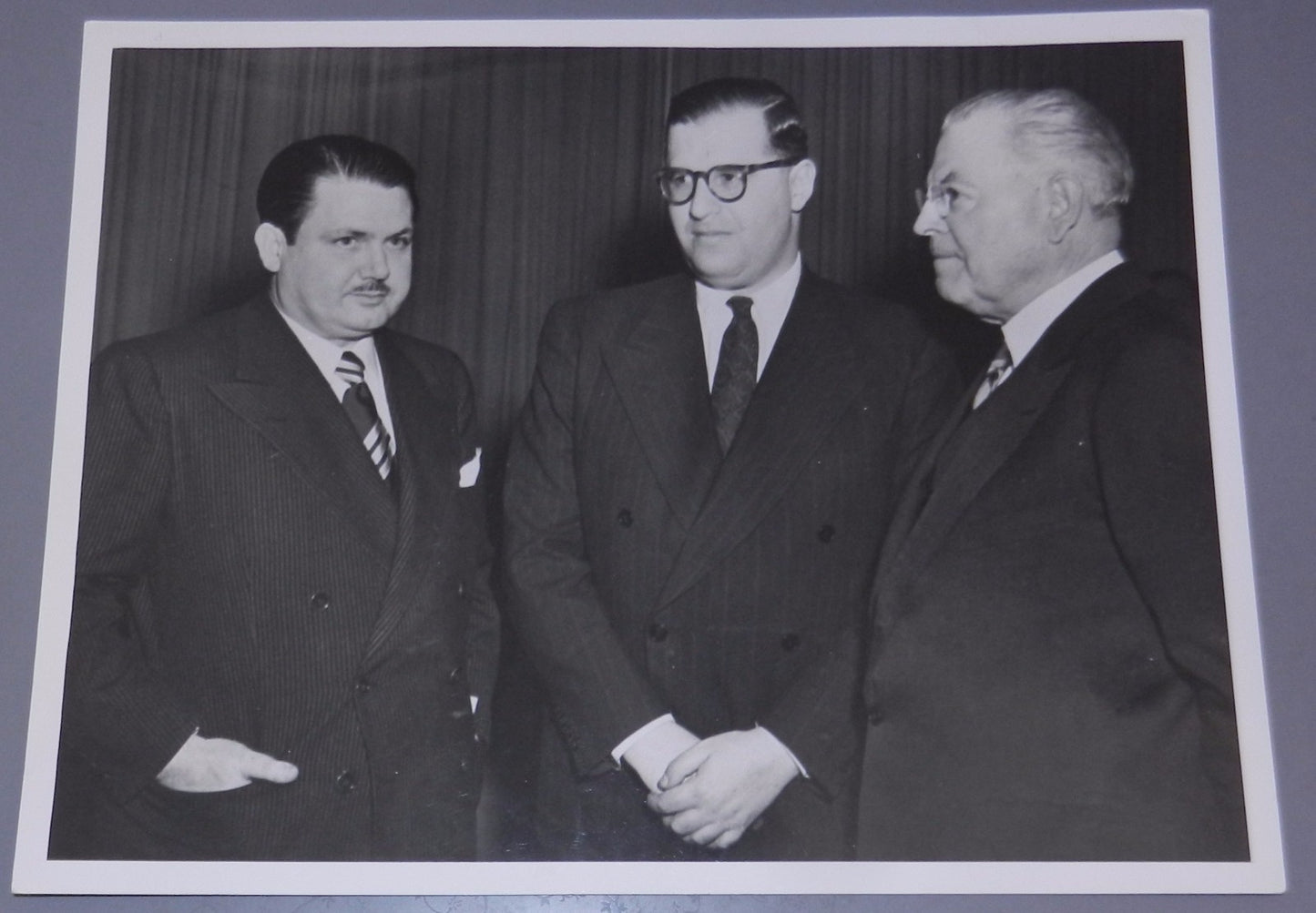 Jewish Judaica Press Photo Abba Eban UN Israel Membership Vote 1949 USA & CUBA