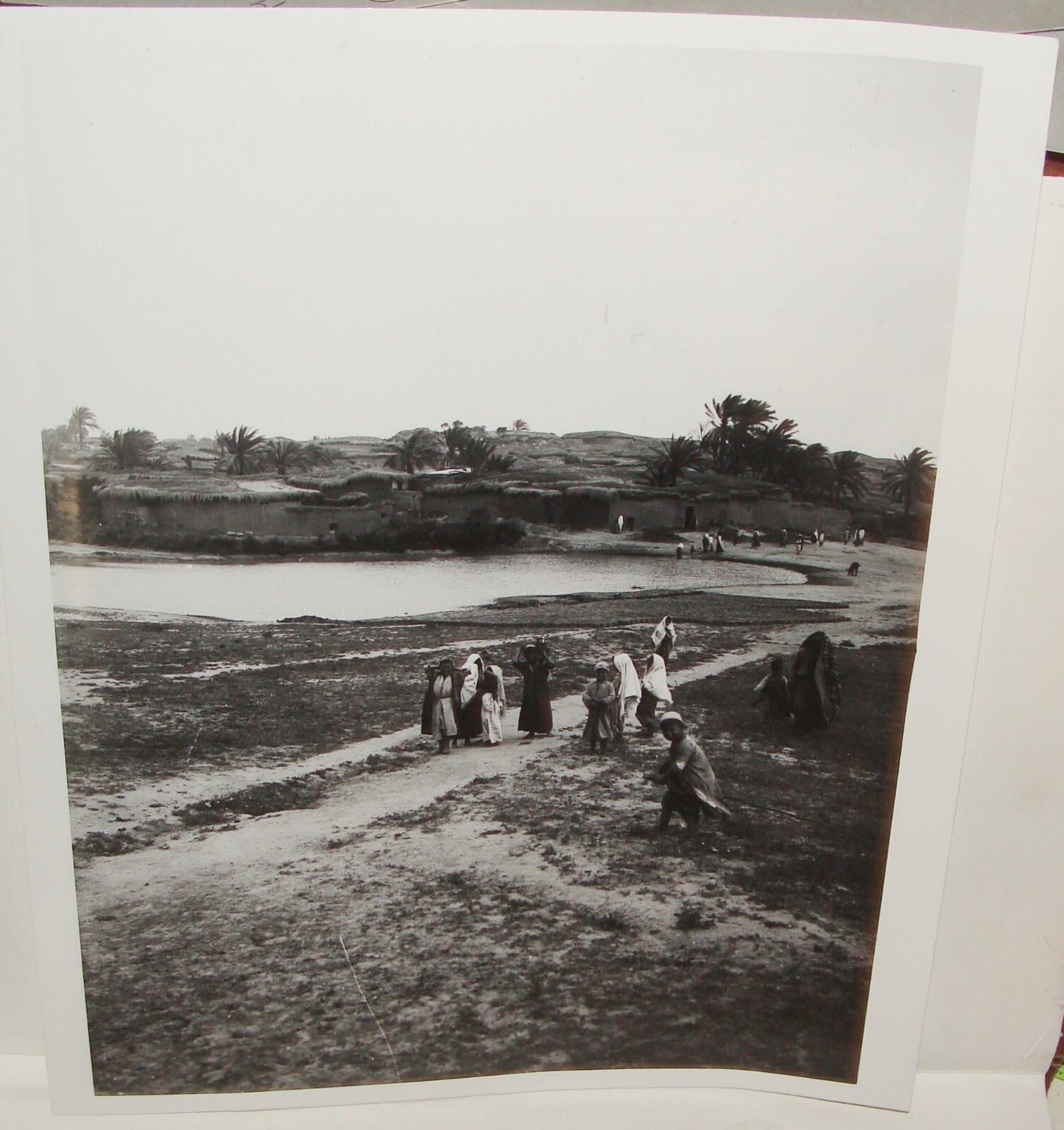 Photo Print Palestine MATSON , 1900s Ottoman Israel ASHDOD Arab Village ISDOOD