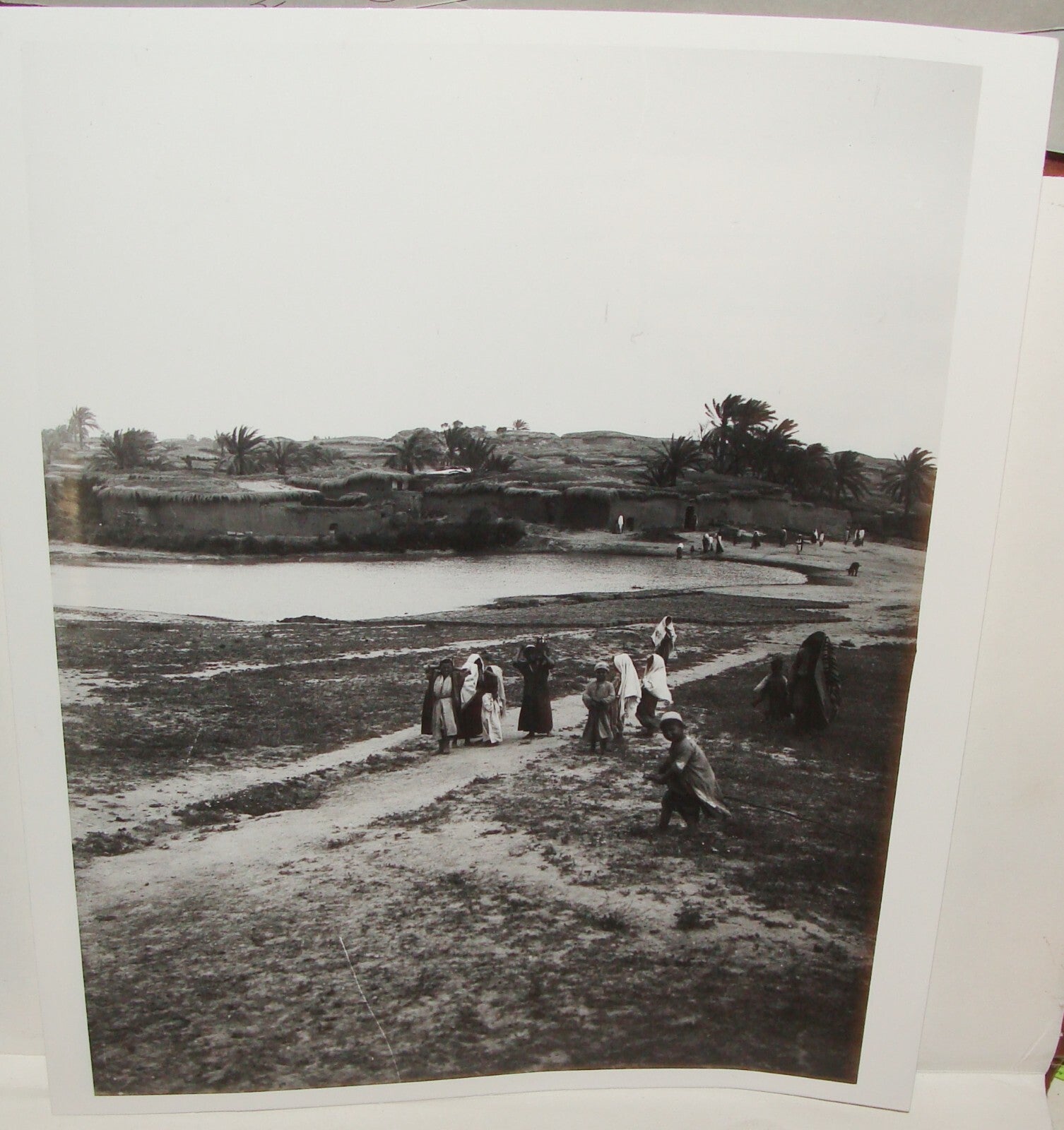 Photo Print Palestine MATSON , 1900s Ottoman Israel ASHDOD Arab Village ISDOOD