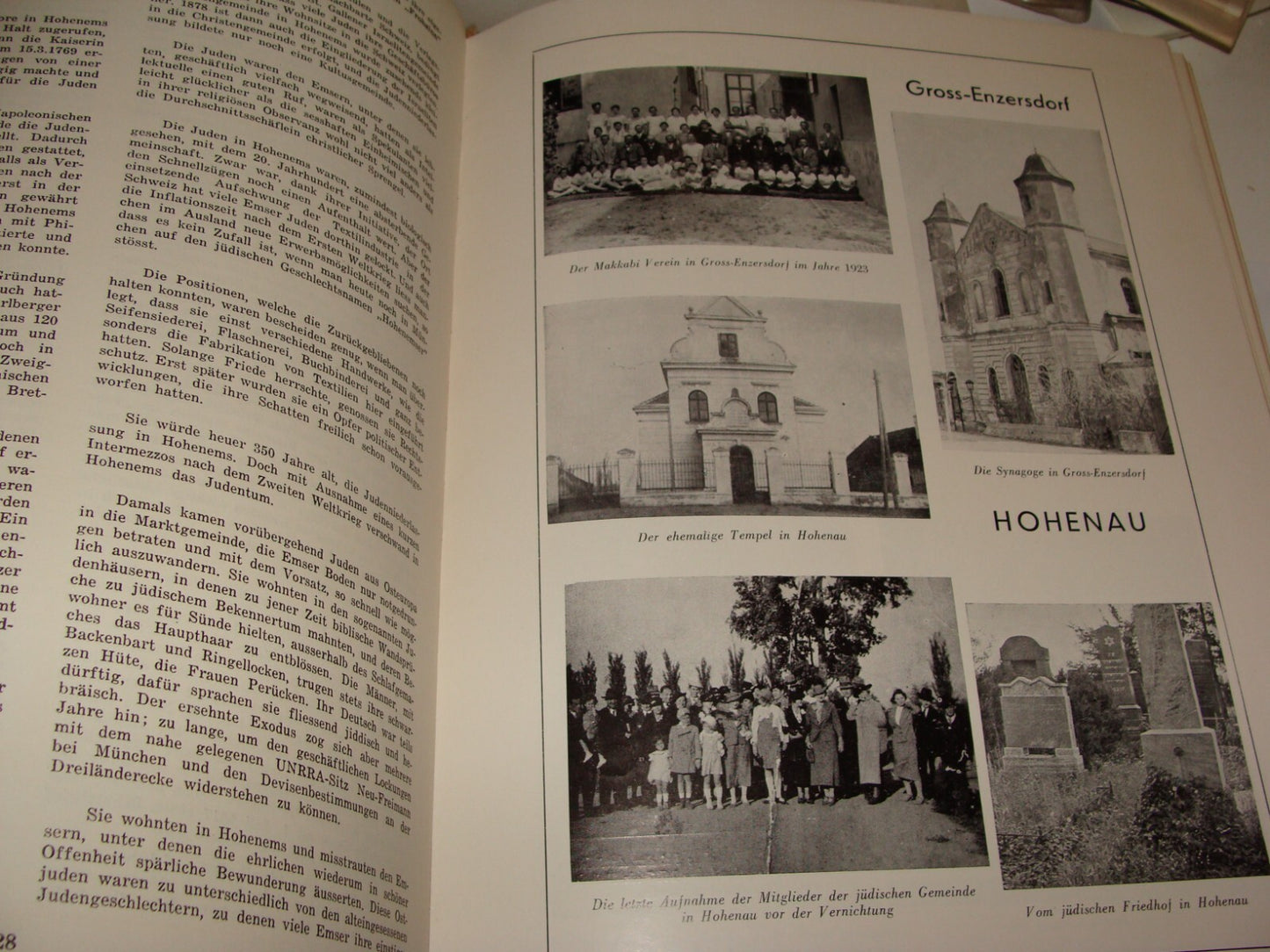 Book Jewish Judaica Austria Jews History 1971 In German Photos