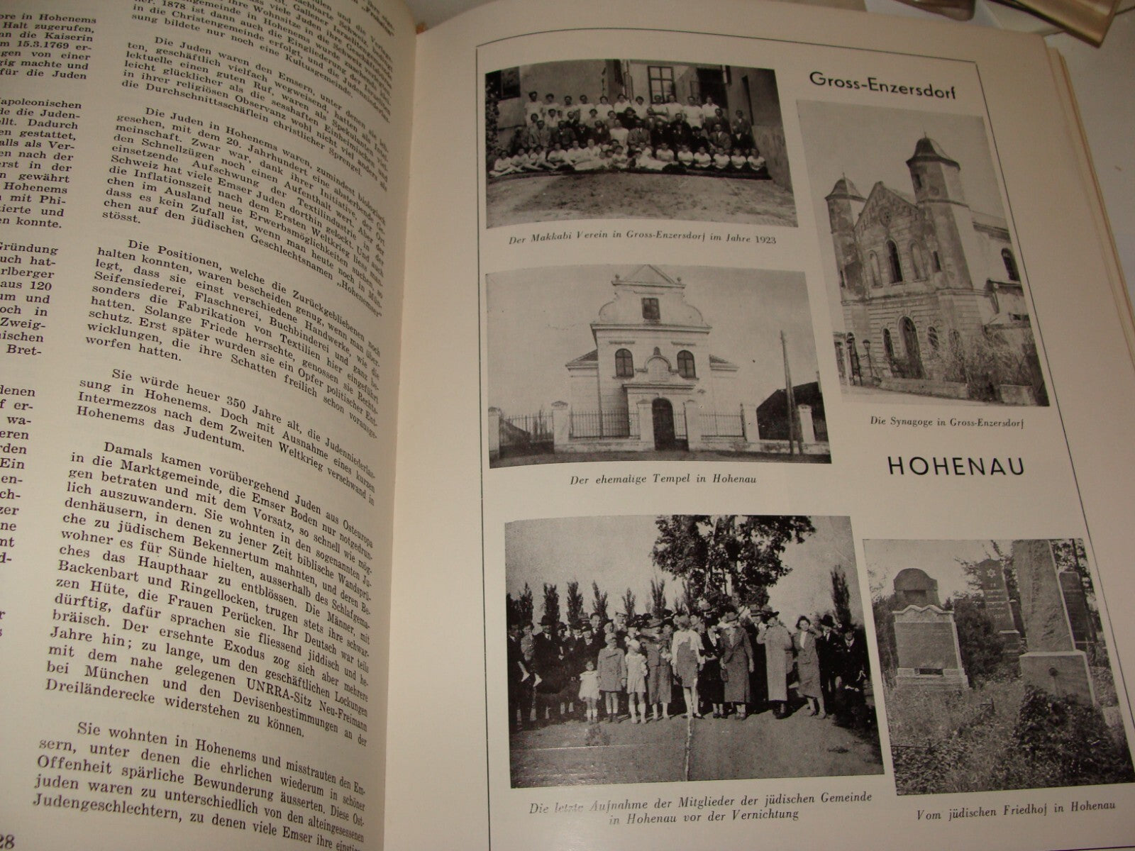 Book Jewish Judaica Austria Jews History 1971 In German Photos