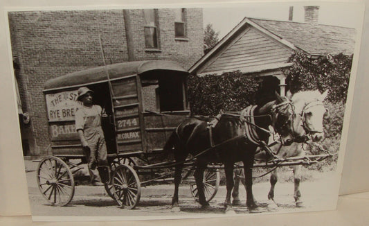 $ Photo Print, 1915 American Jewish United States Denver STAR BAKERY WAGON