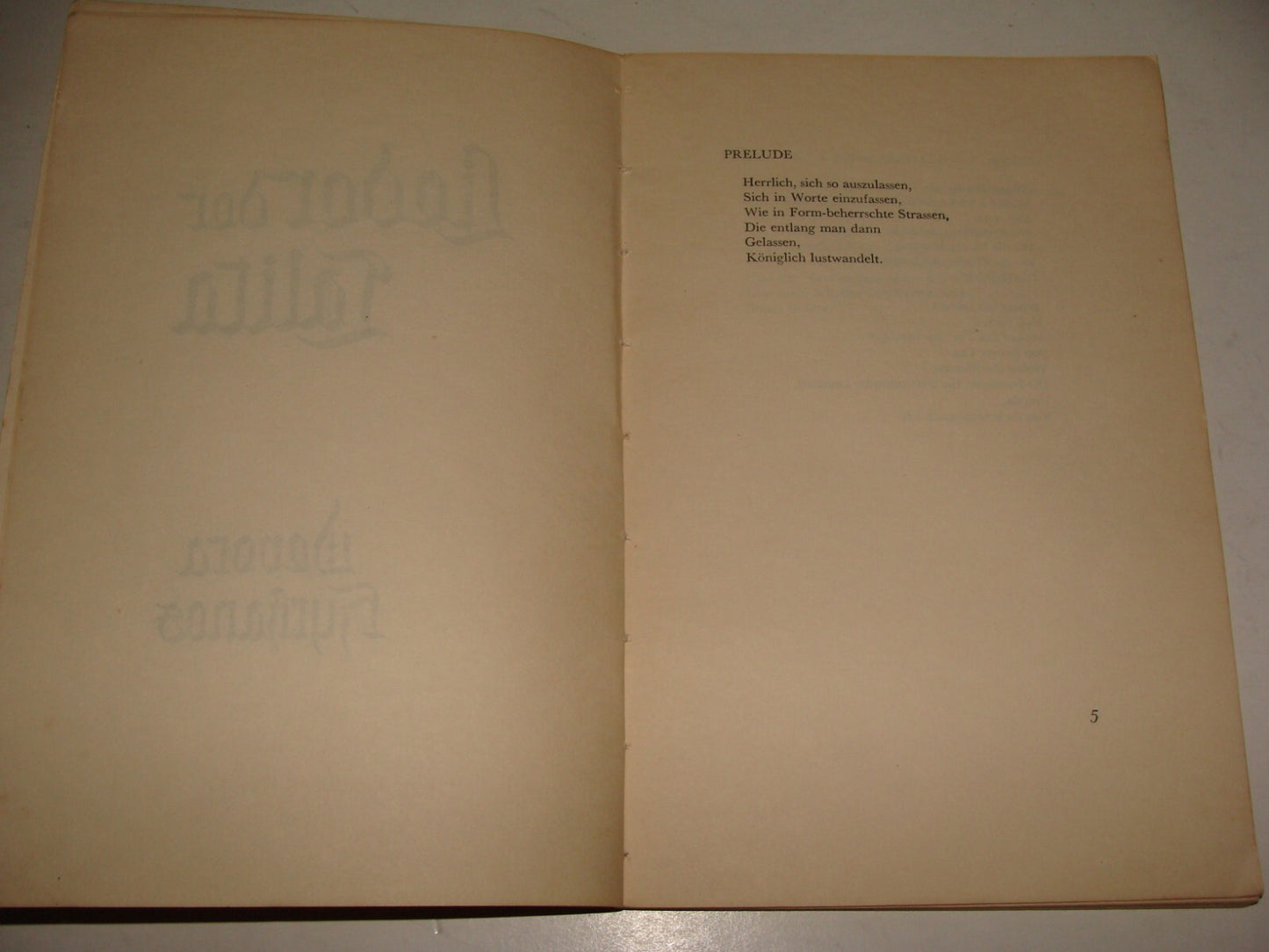 Jewish 1956 Israel Israeli German Songs Poems Poetry Author Signed LIEDER TALITA