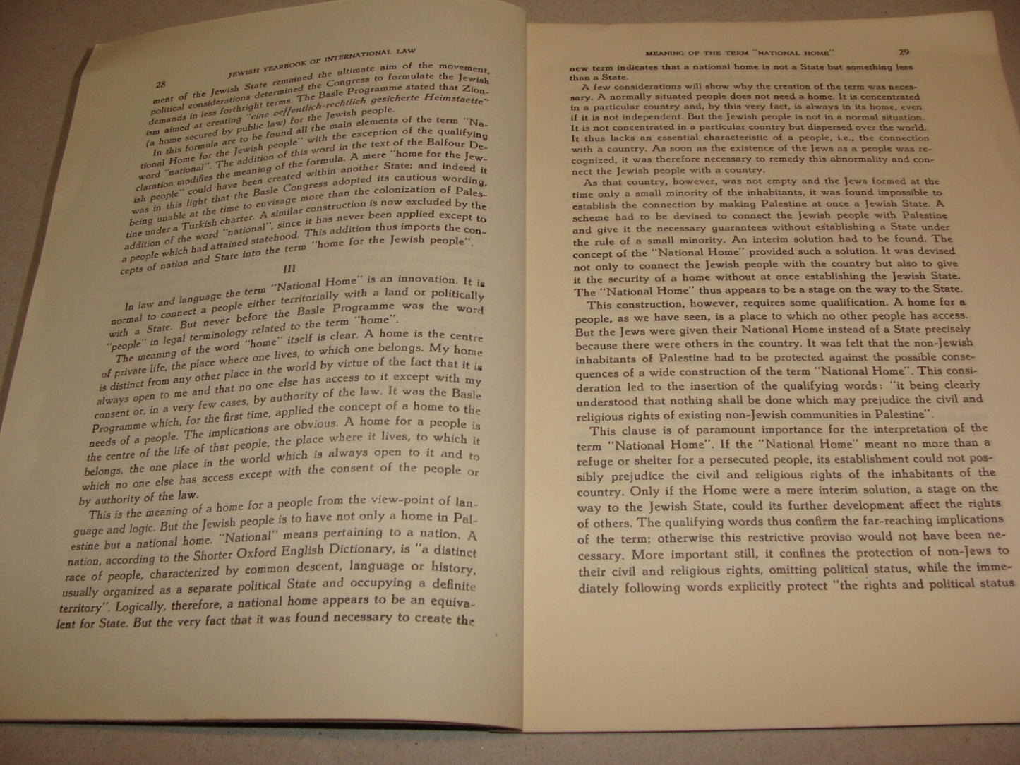 Booklet Palestine 1949 Jewish Israel Zionist NATIONAL HOME By Ernst Frankenstein