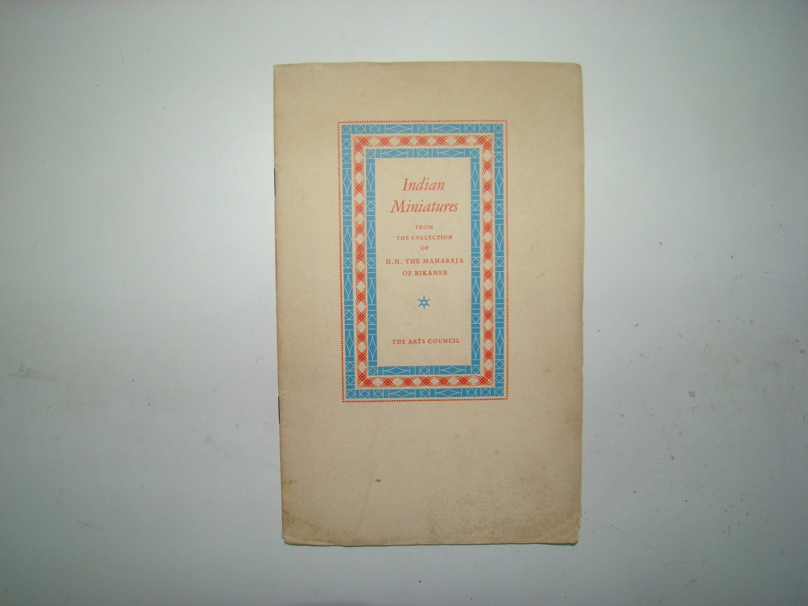 Indian Miniatures Maharaja Bikaner 1949 1st Book Arts Council Drawings India